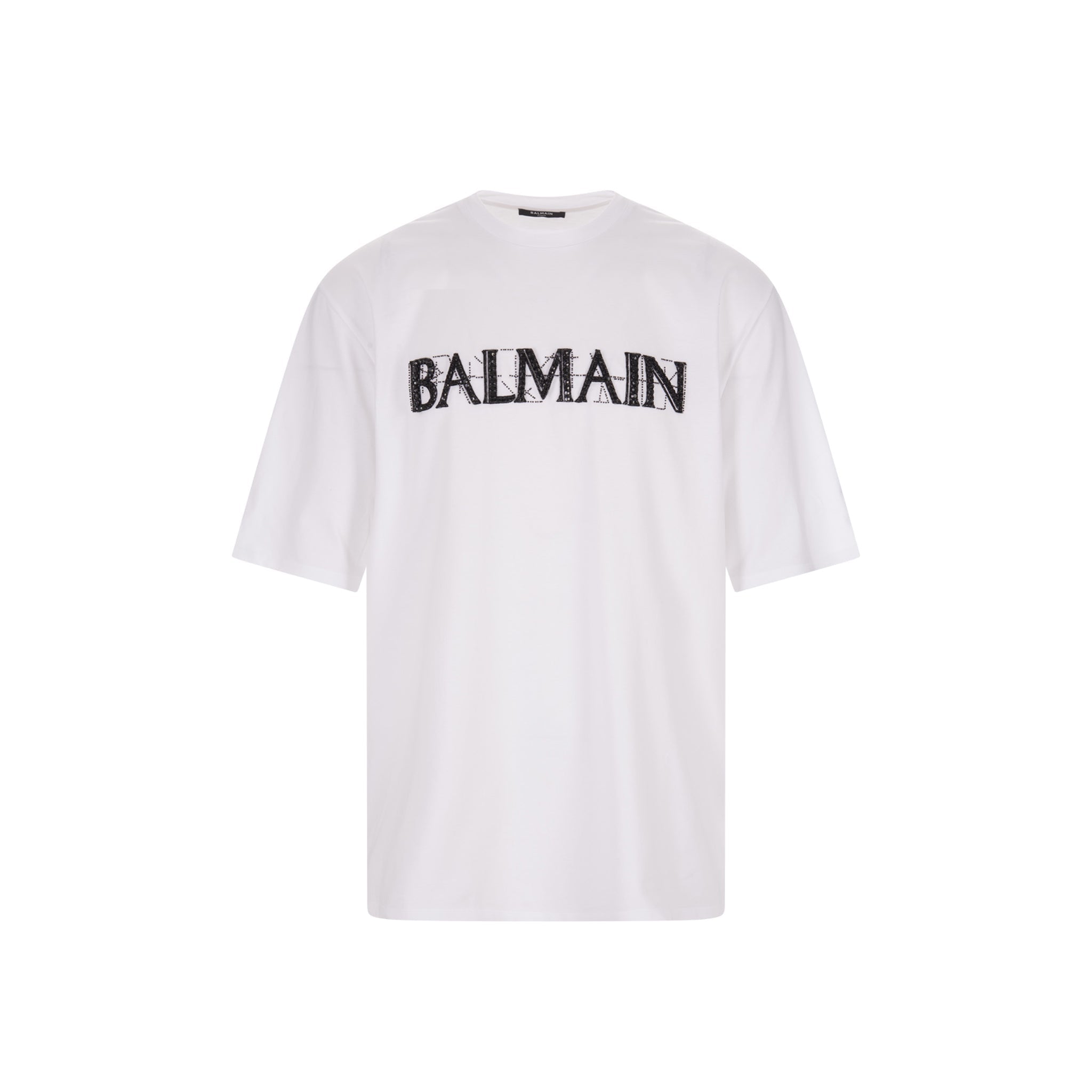 BALMAIN-OUTLET-SALE-T-Shirt Weiss-ARCHIVIST