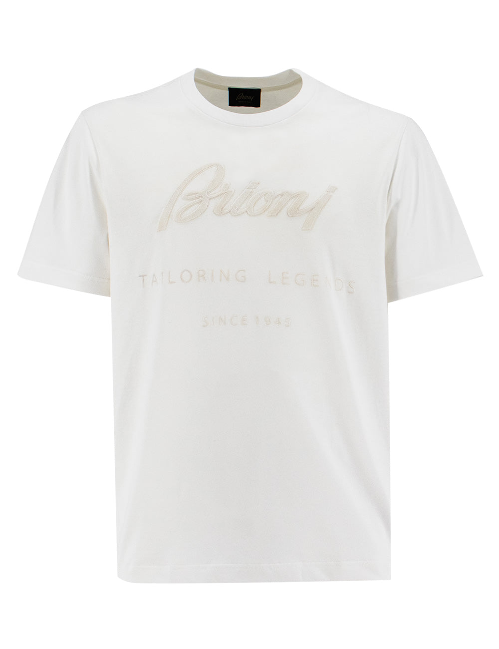 BRIONI-OUTLET-SALE-T-Shirt Weiss-ARCHIVIST