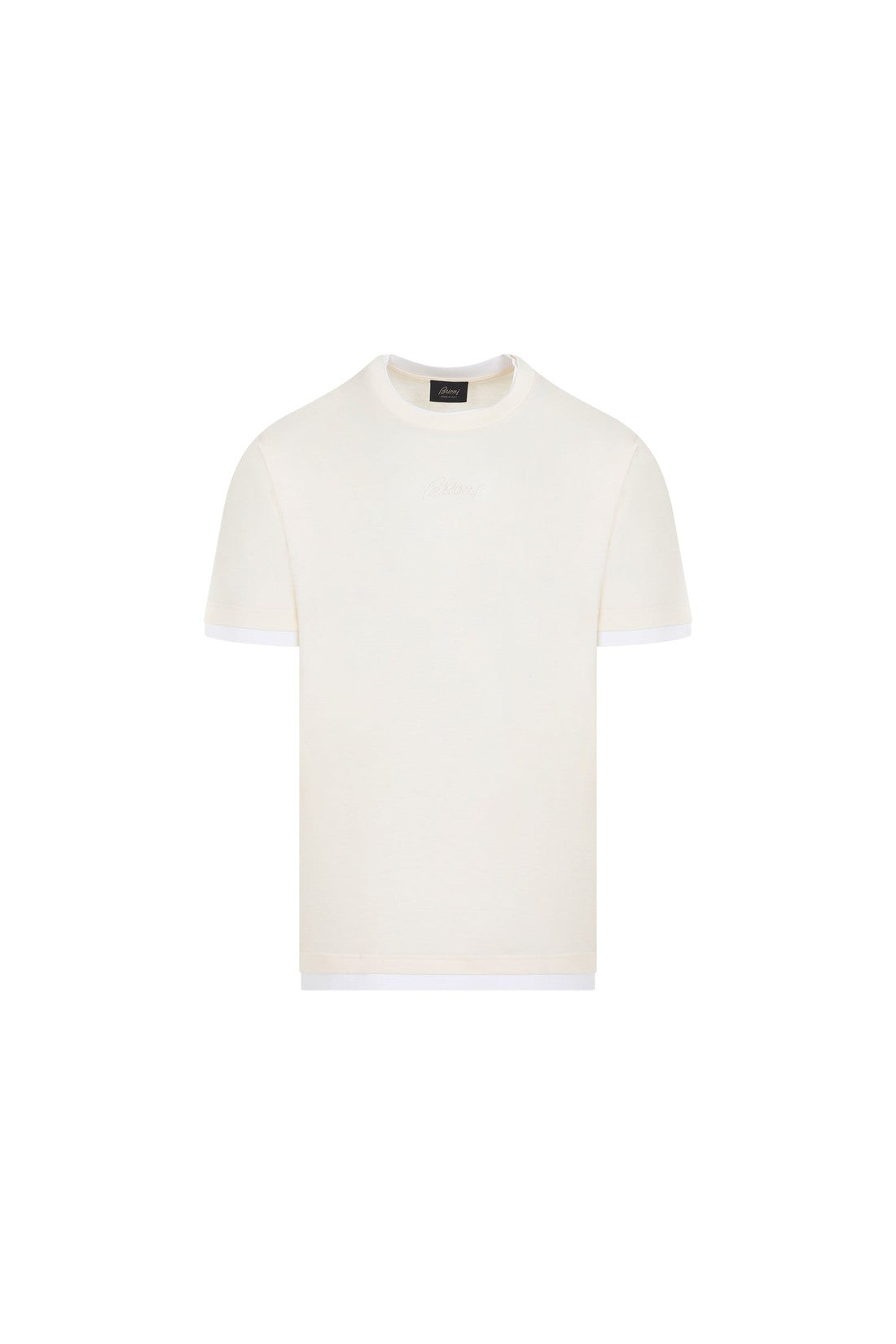 BRIONI-OUTLET-SALE-T-Shirt Weiss-ARCHIVIST