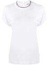 BRUNELLO CUCINELLI-OUTLET-SALE-T-Shirt Weiss-ARCHIVIST