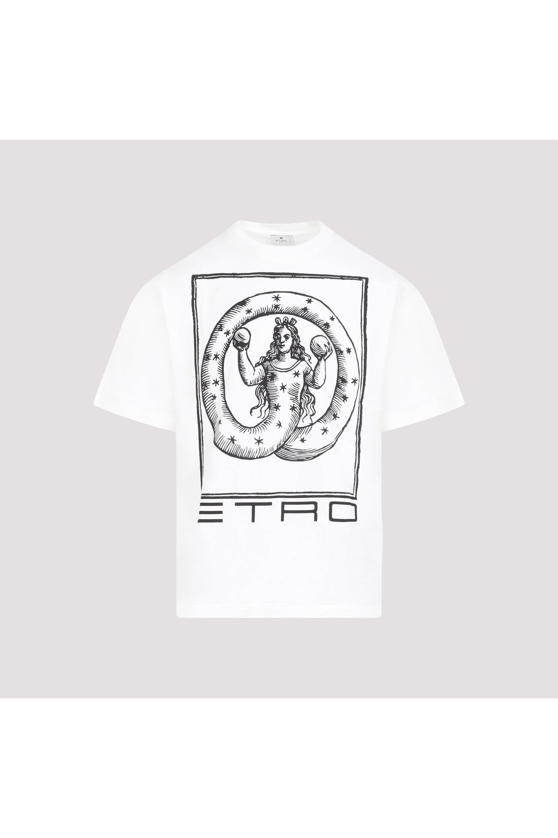 ETRO-OUTLET-SALE-T-Shirt Weiss-ARCHIVIST