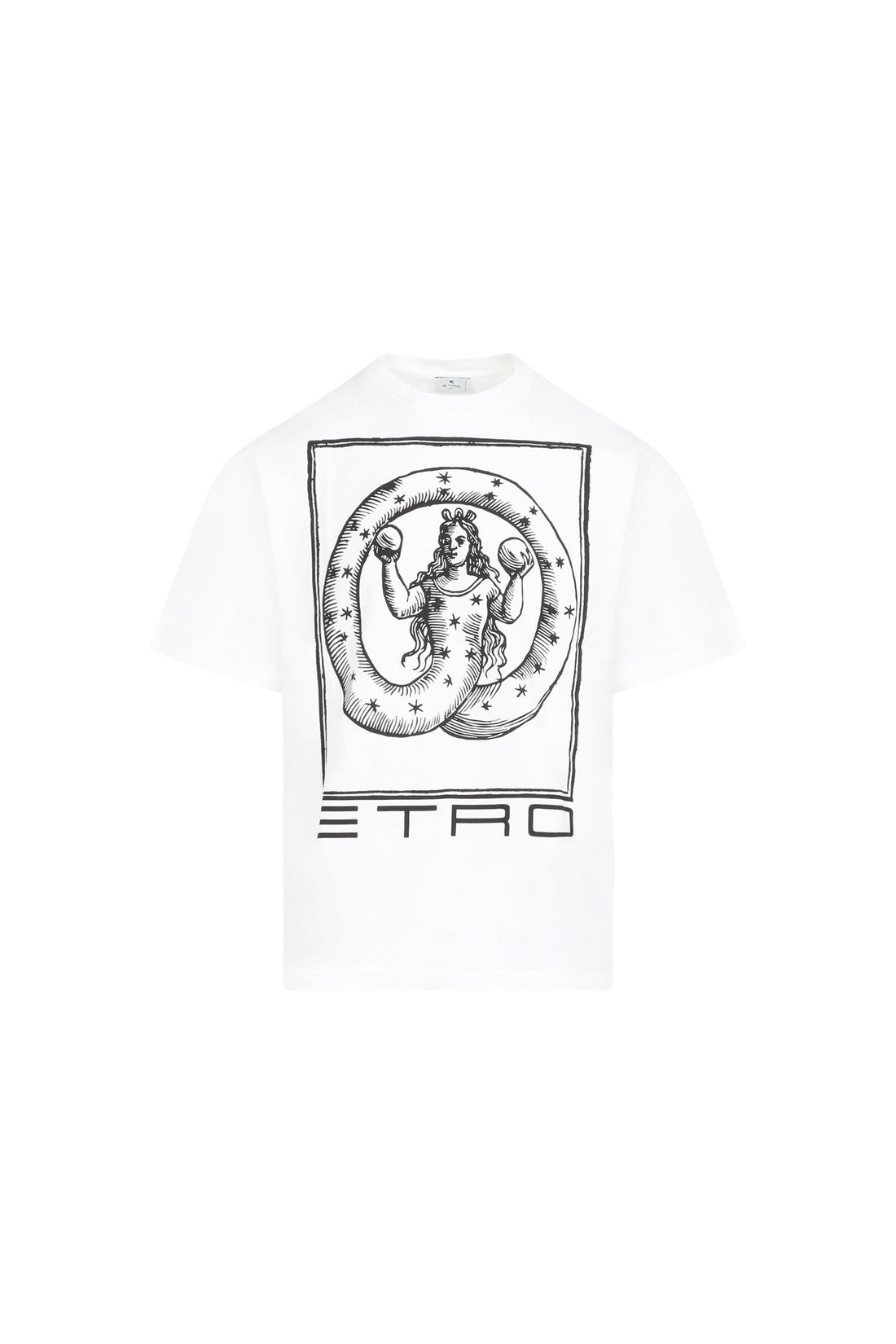 ETRO-OUTLET-SALE-T-Shirt Weiss-ARCHIVIST