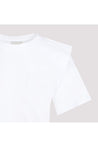 ISABEL MARANT-OUTLET-SALE-T-Shirt Weiss-ARCHIVIST