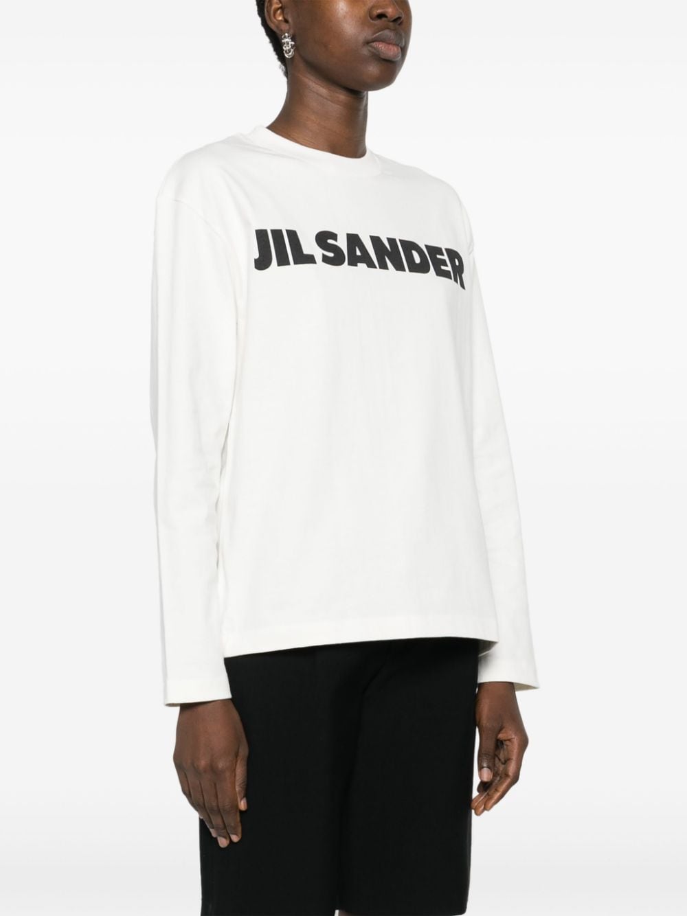 JIL SANDER-OUTLET-SALE-T-Shirt Weiss-ARCHIVIST