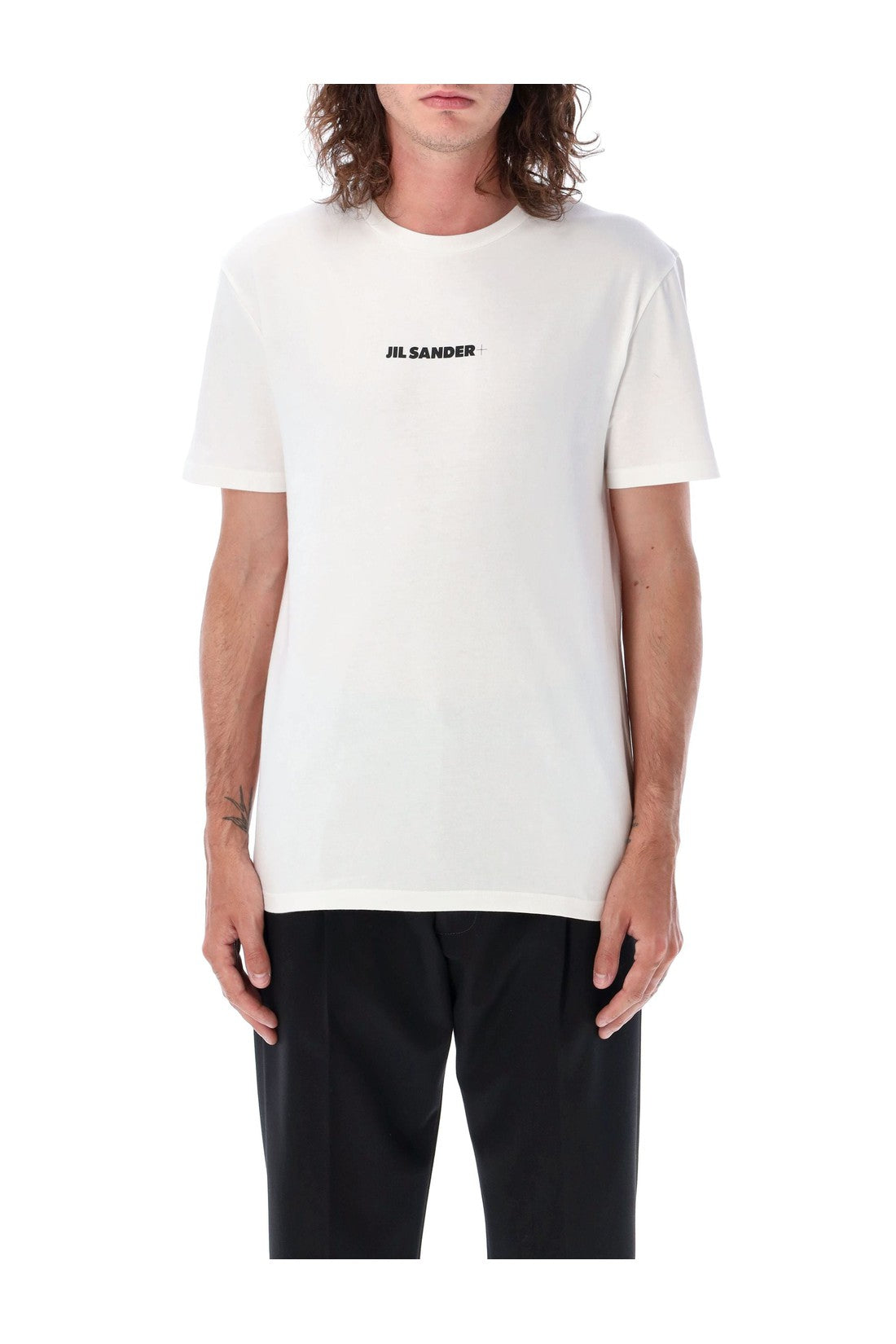 JIL SANDER-OUTLET-SALE-T-Shirt Weiss-ARCHIVIST