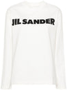 JIL SANDER-OUTLET-SALE-T-Shirt Weiss-ARCHIVIST