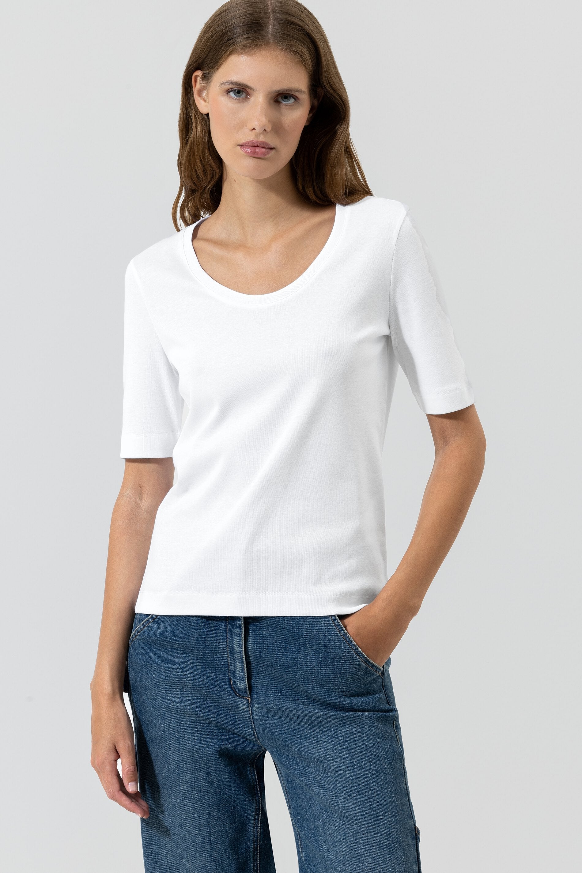 T-Shirt-aus-Organic-Cotton-LUISA-CERANO-OUTLET-SALE-2.jpg