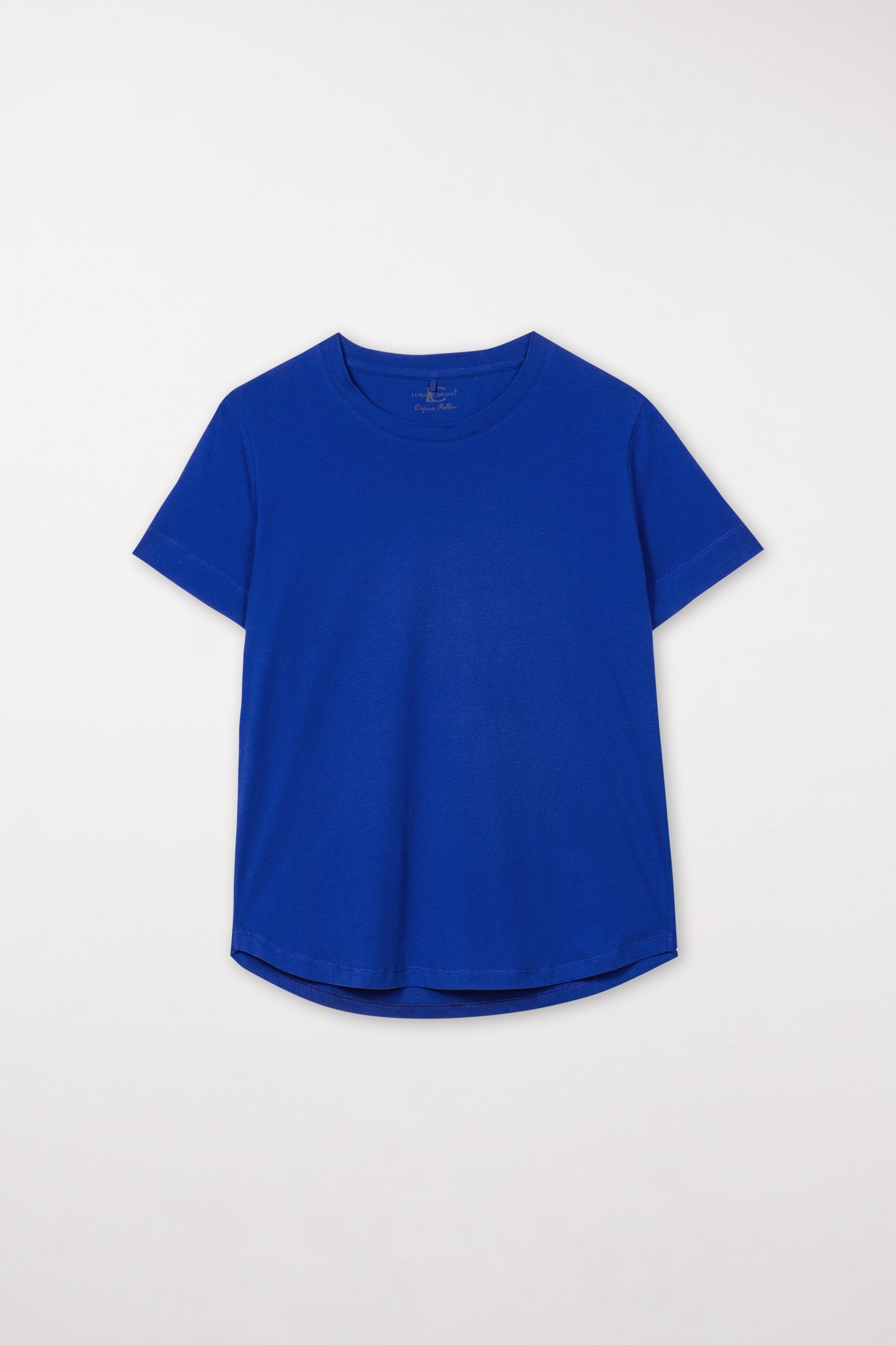 LUISA CERANO-OUTLET-SALE-T-Shirt aus Organic-Cotton-Shirts-34-signal blue-by-ARCHIVIST