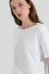 LUISA CERANO-OUTLET-SALE-T-Shirt mit Logo-Print-Shirts-by-ARCHIVIST