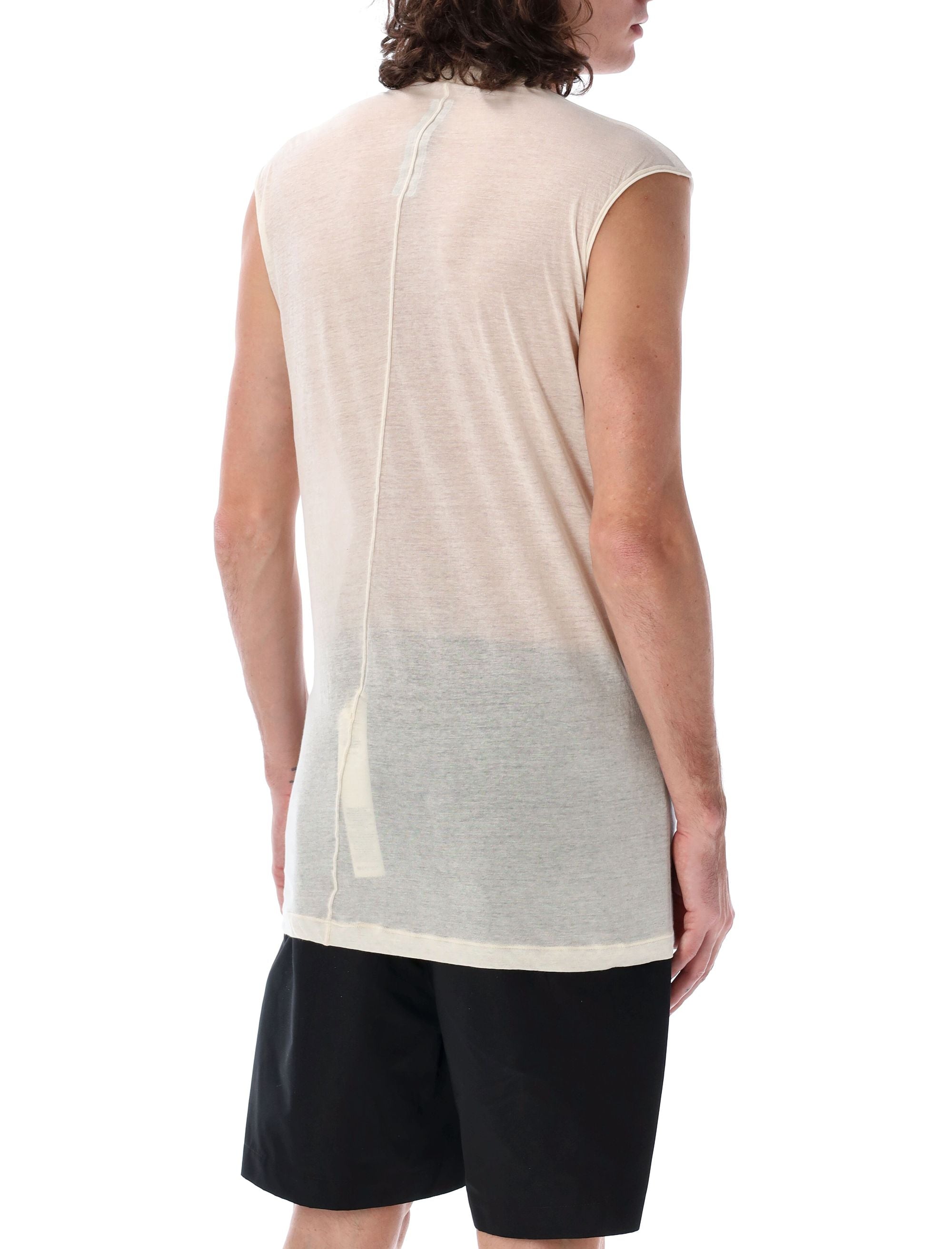 Rick Owens-OUTLET-SALE-T-Shirts & Polos BEIGE-ARCHIVIST
