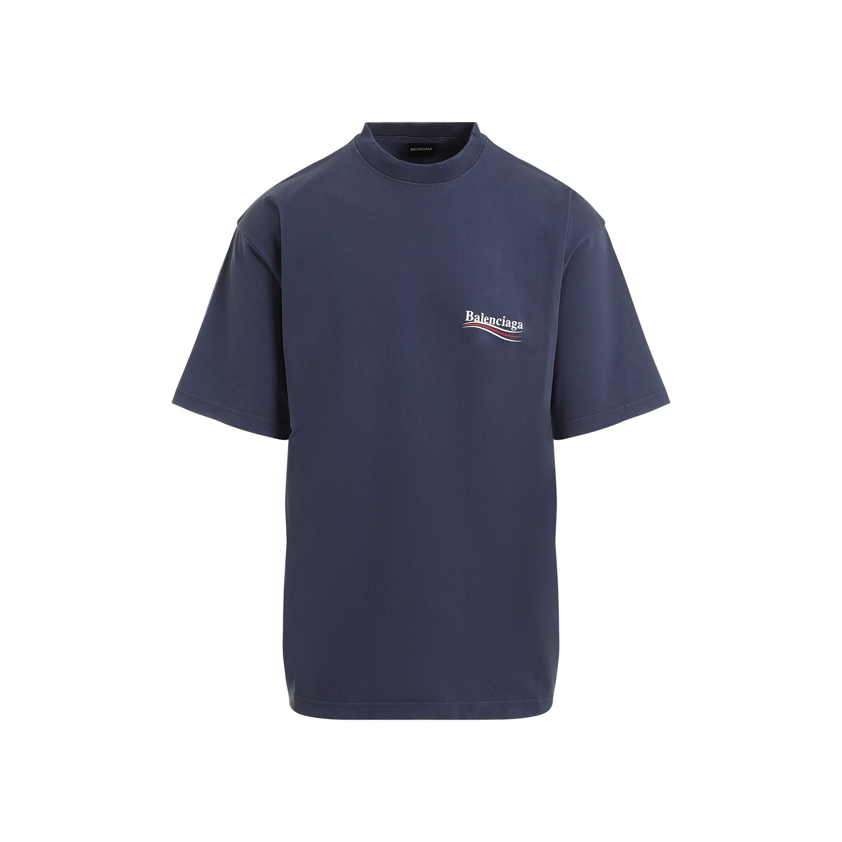 BALENCIAGA-OUTLET-SALE-T-Shirts & Polos BLAU-ARCHIVIST