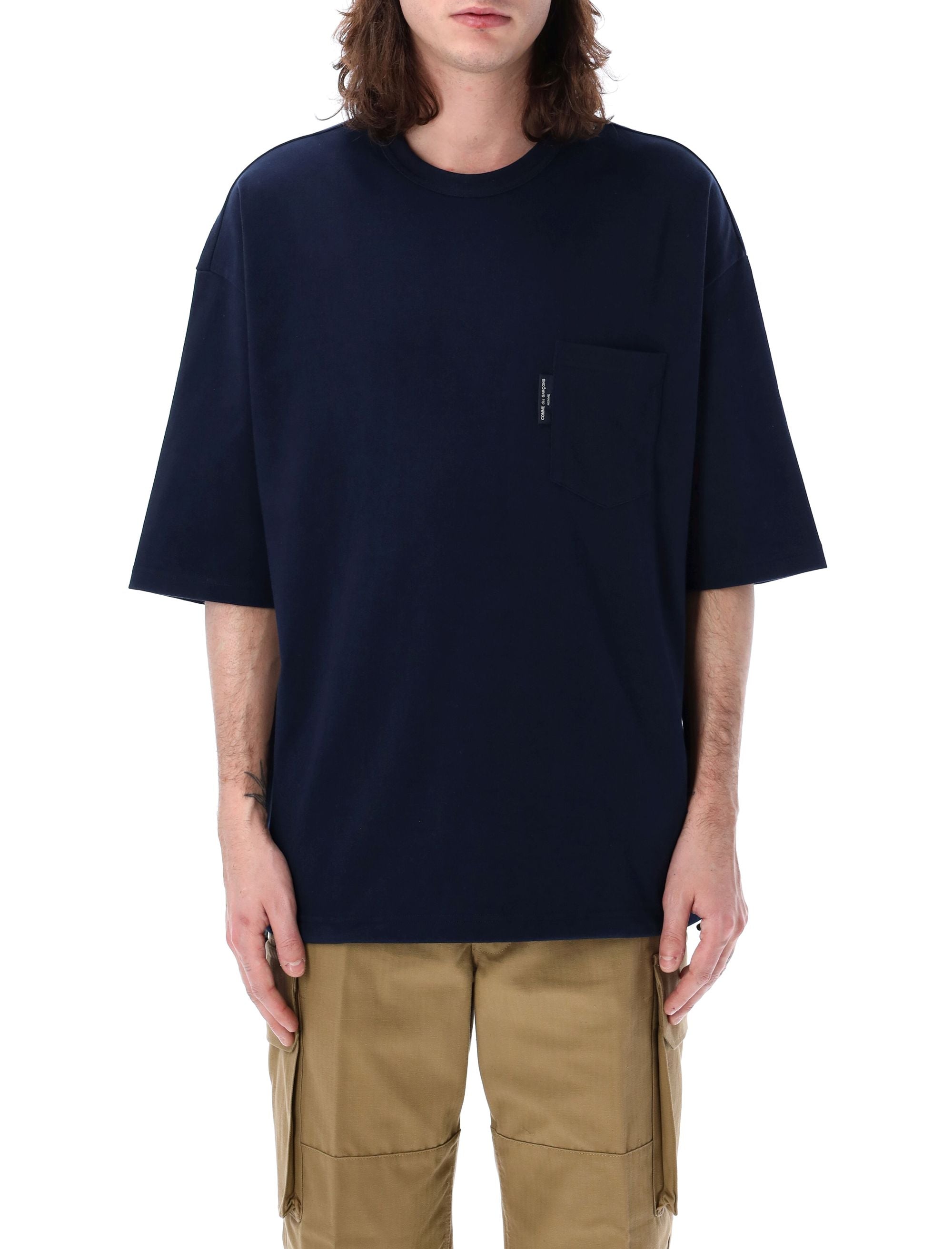 COMME DES GARÇONS HOMME-OUTLET-SALE-T-Shirts & Polos BLAU-ARCHIVIST