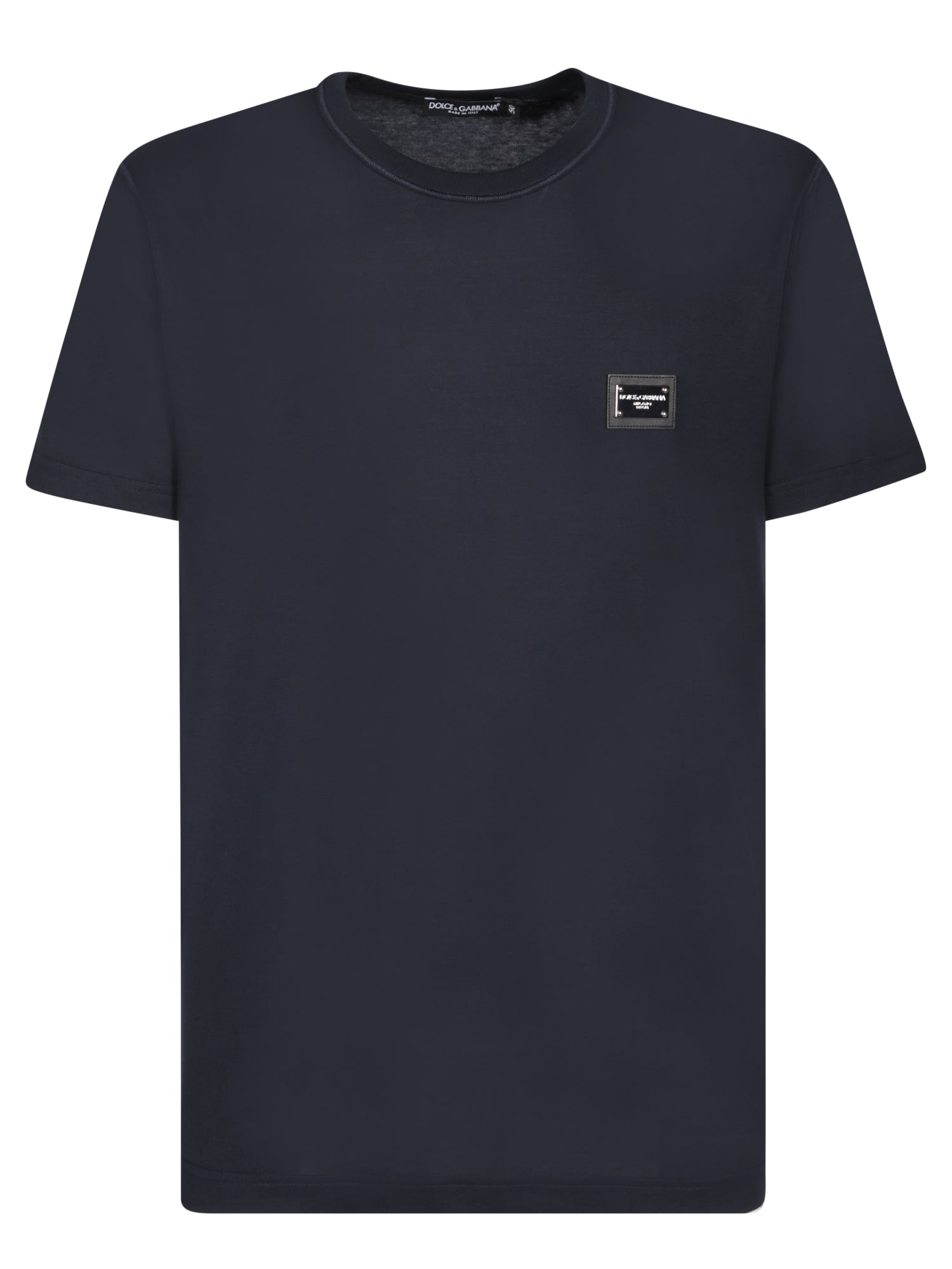 DOLCE & GABBANA-OUTLET-SALE-T-Shirts & Polos BLAU-ARCHIVIST