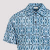 Dries Van Noten-OUTLET-SALE-T-Shirts & Polos BLAU-ARCHIVIST