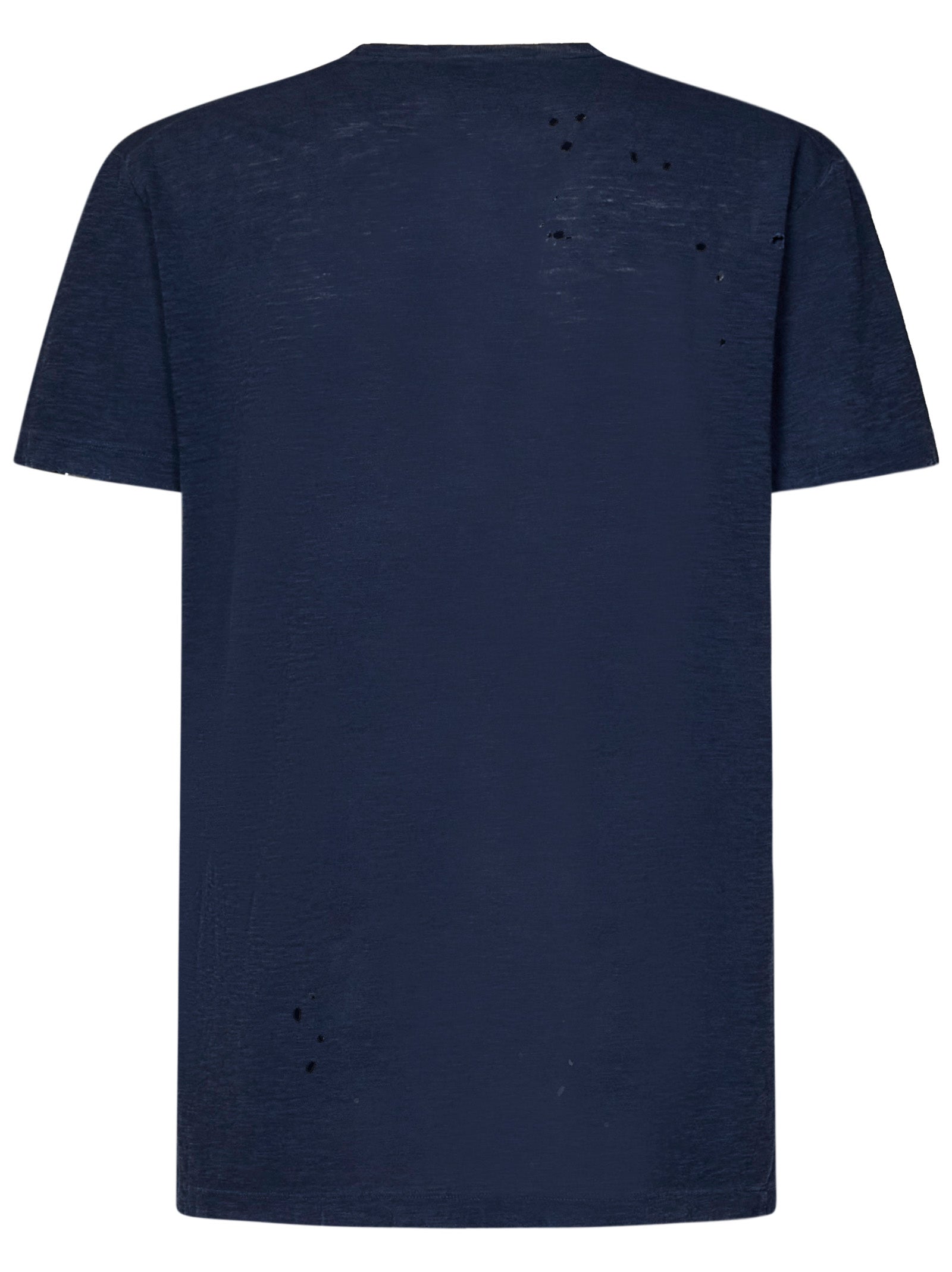 DSQUARED2-OUTLET-SALE-T-Shirts & Polos BLAU-ARCHIVIST