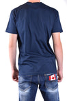 DSQUARED2-OUTLET-SALE-T-Shirts & Polos BLAU-ARCHIVIST