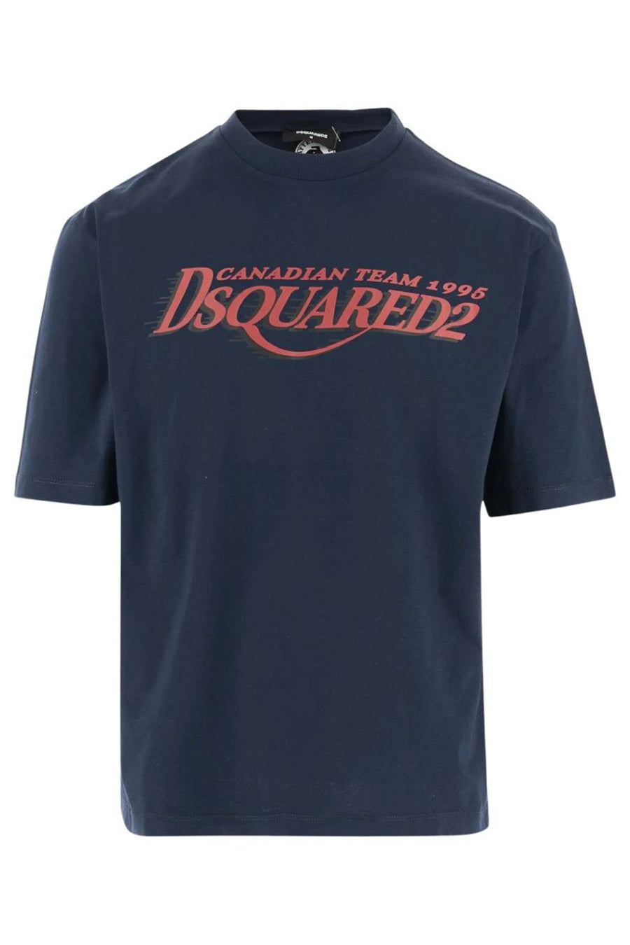 DSQUARED2-OUTLET-SALE-T-Shirts & Polos BLAU-ARCHIVIST