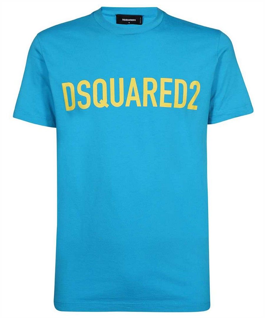 DSQUARED2-OUTLET-SALE-T-Shirts & Polos BLAU-ARCHIVIST