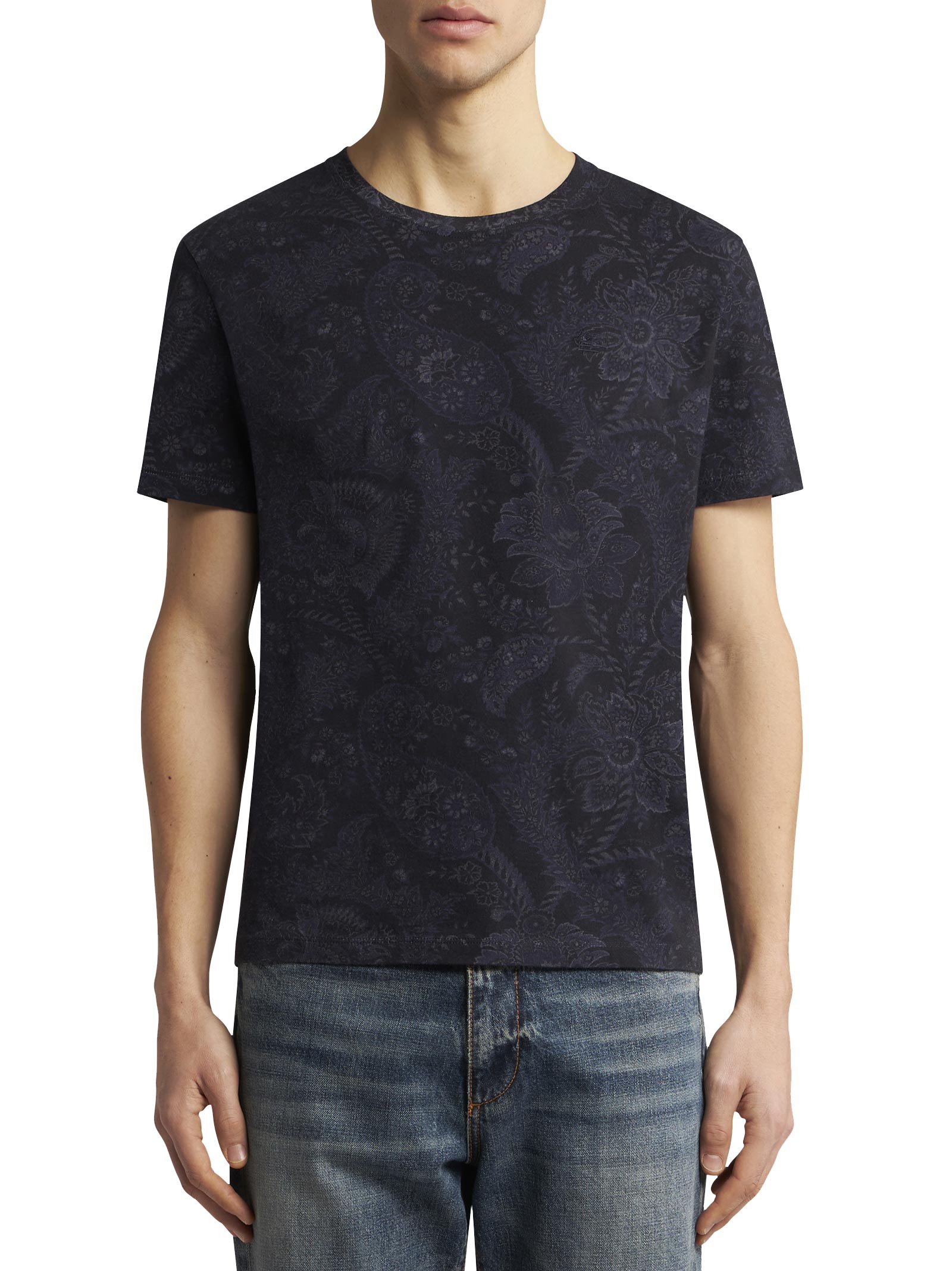 ETRO-OUTLET-SALE-T-Shirts & Polos BLAU-ARCHIVIST