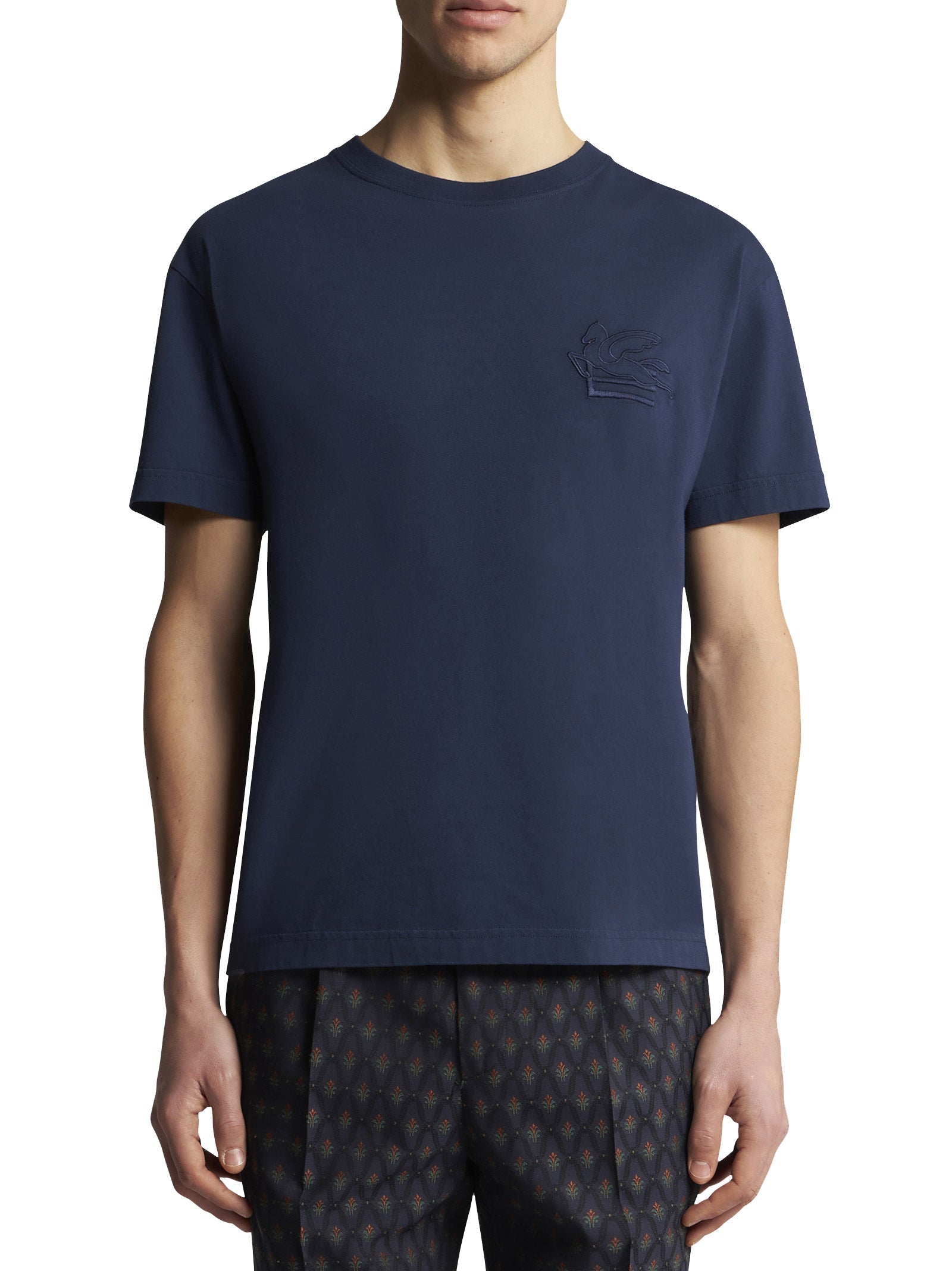 ETRO-OUTLET-SALE-T-Shirts & Polos BLAU-ARCHIVIST