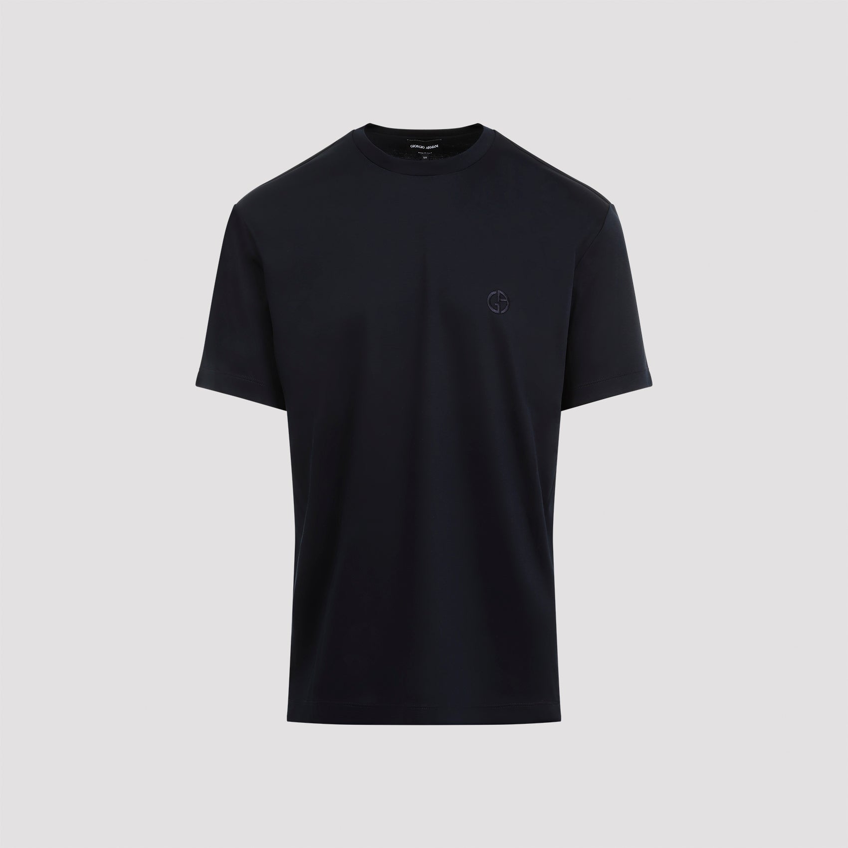 GIORGIO ARMANI-OUTLET-SALE-T-Shirts & Polos BLAU-ARCHIVIST