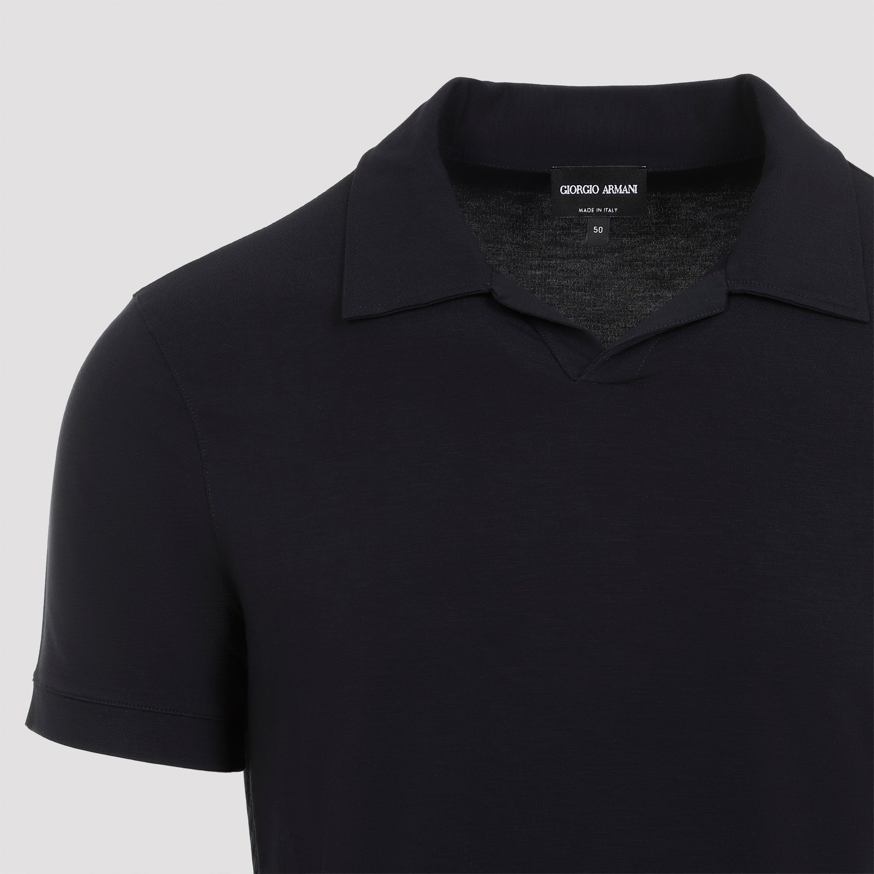 GIORGIO ARMANI-OUTLET-SALE-T-Shirts & Polos BLAU-ARCHIVIST