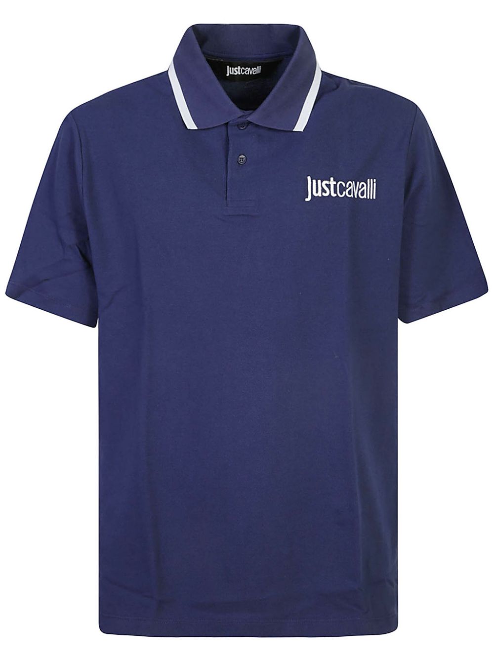 Just Cavalli-OUTLET-SALE-T-Shirts & Polos BLAU-ARCHIVIST