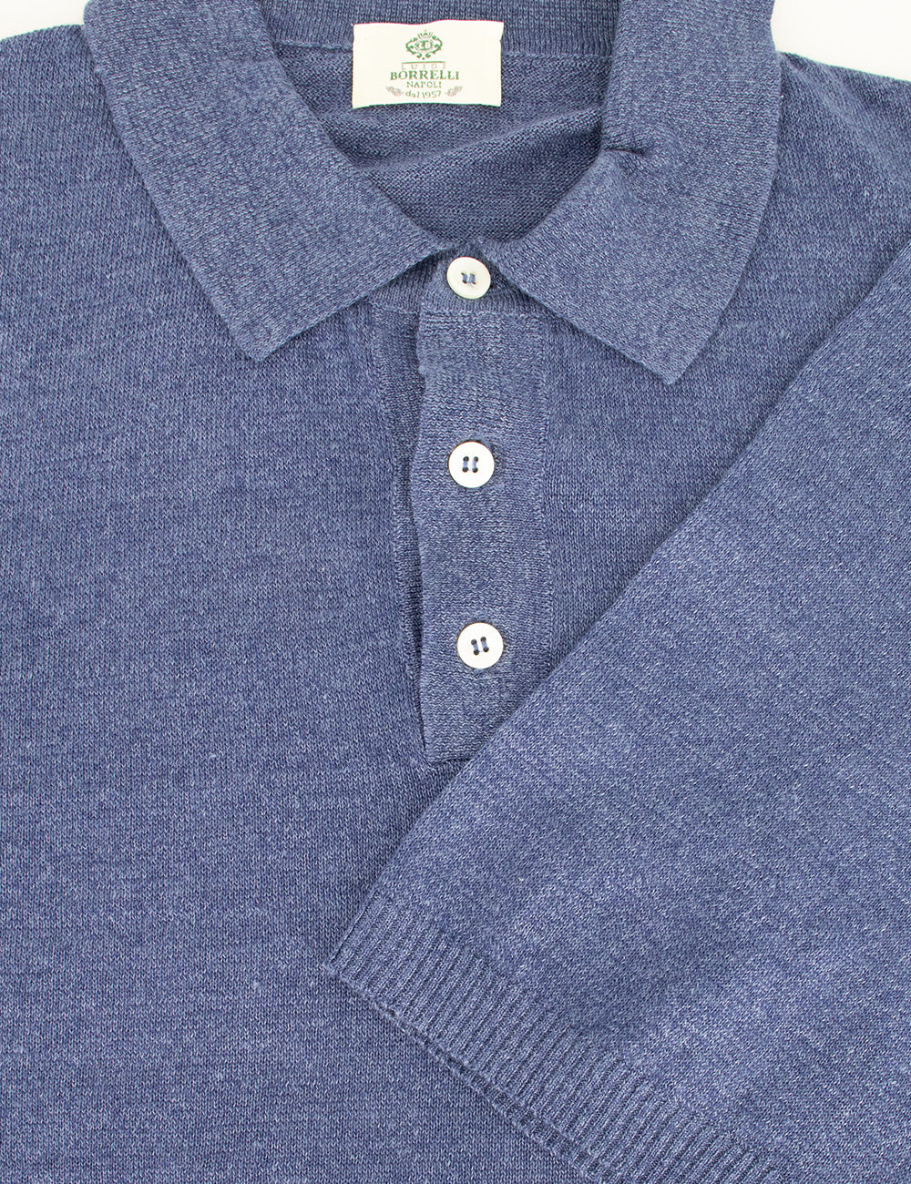 Luigi Borrelli-OUTLET-SALE-T-Shirts & Polos BLAU-ARCHIVIST