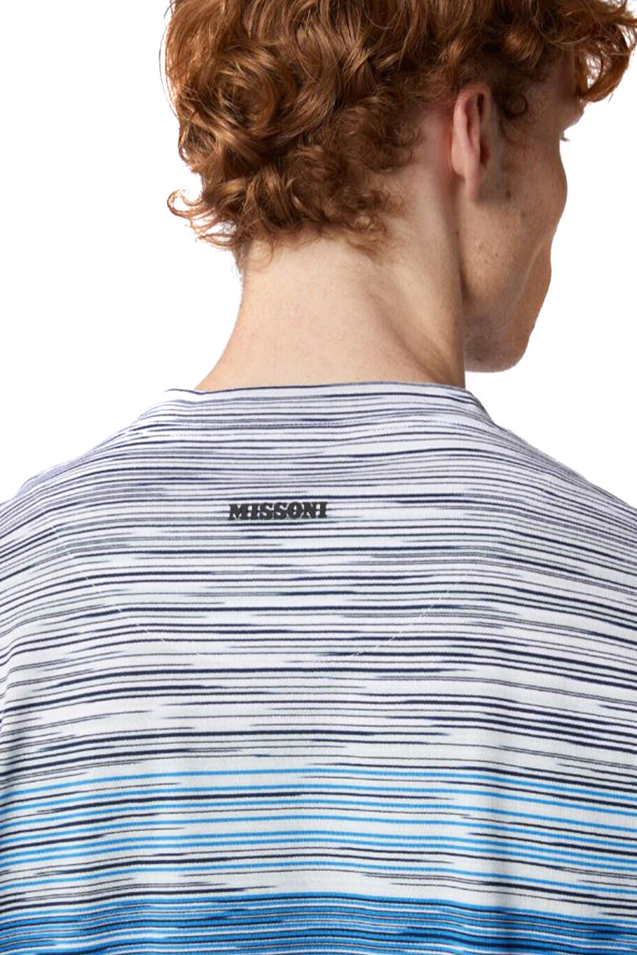 MISSONI-OUTLET-SALE-T-Shirts & Polos BLAU-ARCHIVIST