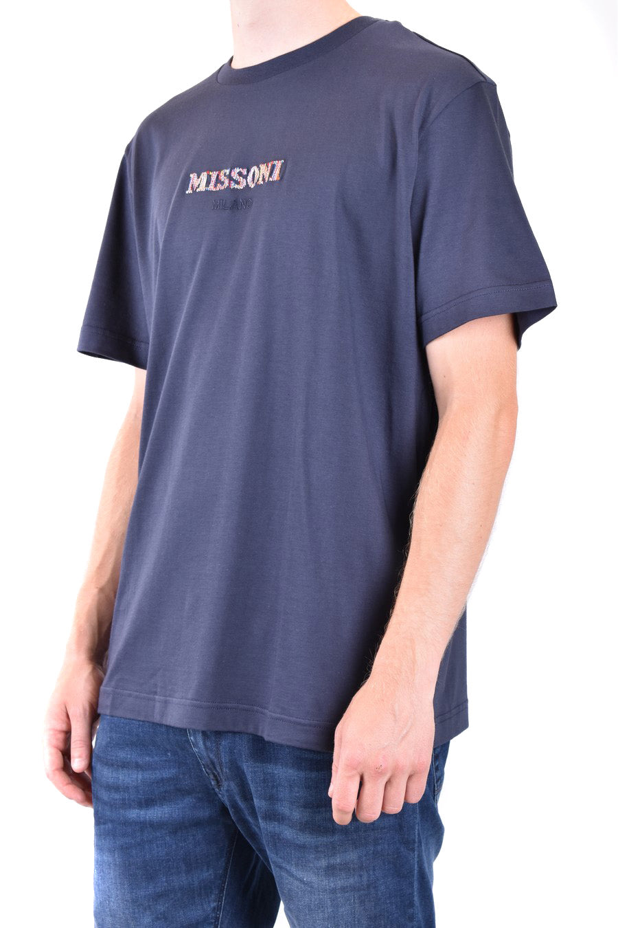 MISSONI-OUTLET-SALE-T-Shirts & Polos BLAU-ARCHIVIST