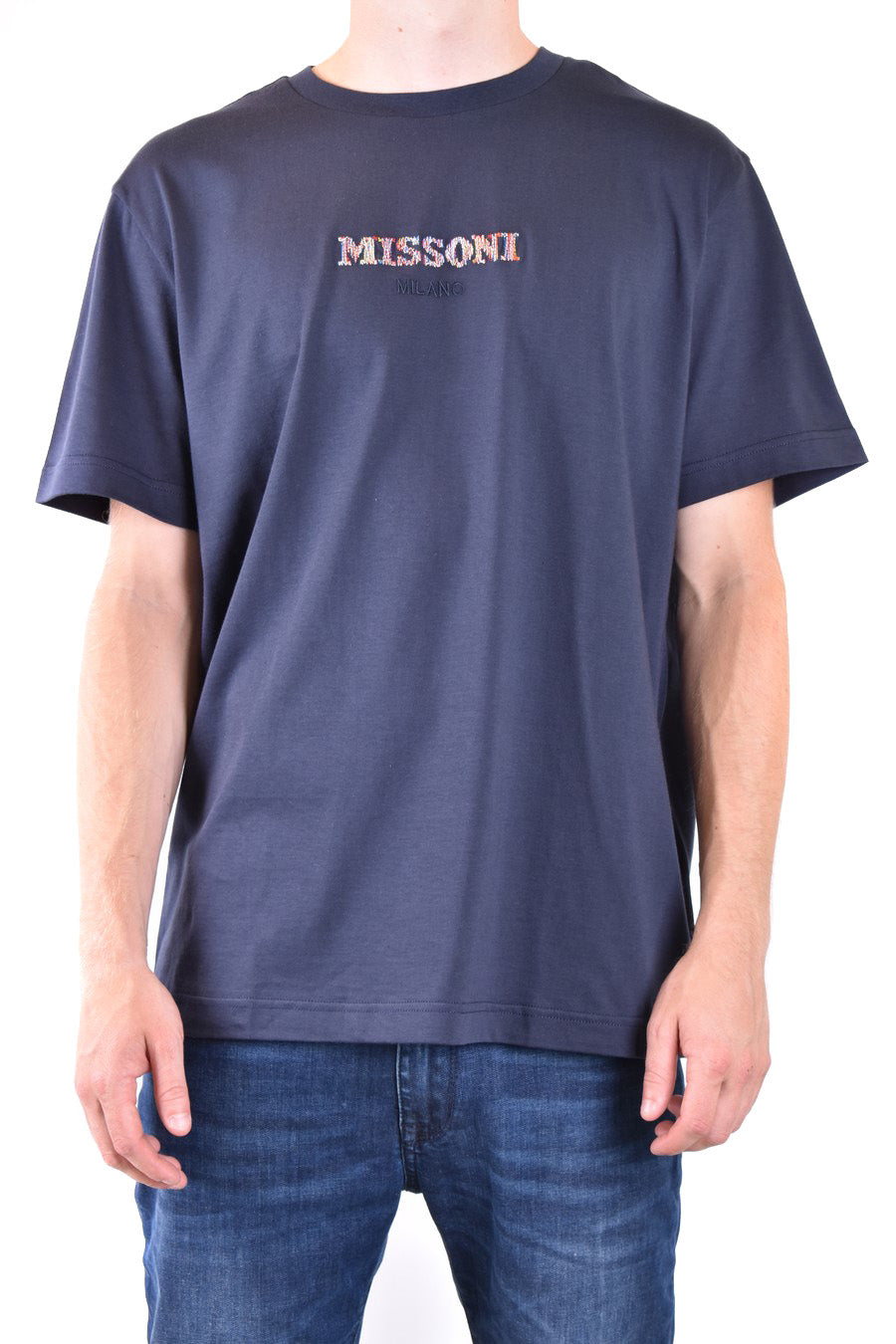 Missoni-OUTLET-SALE-T-Shirts & Polos BLAU-ARCHIVIST