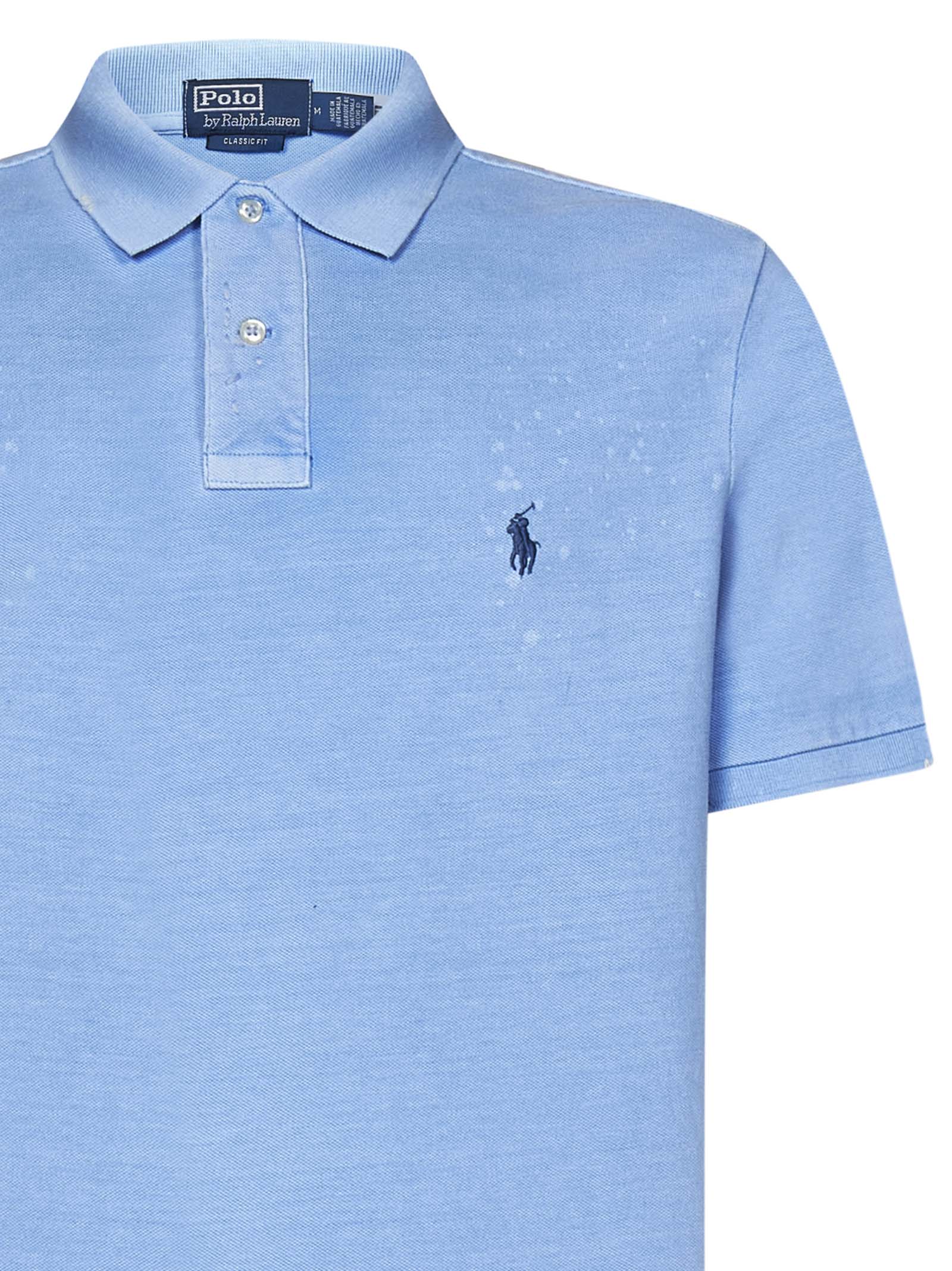 POLO RALPH LAUREN-OUTLET-SALE-T-Shirts & Polos BLAU-ARCHIVIST