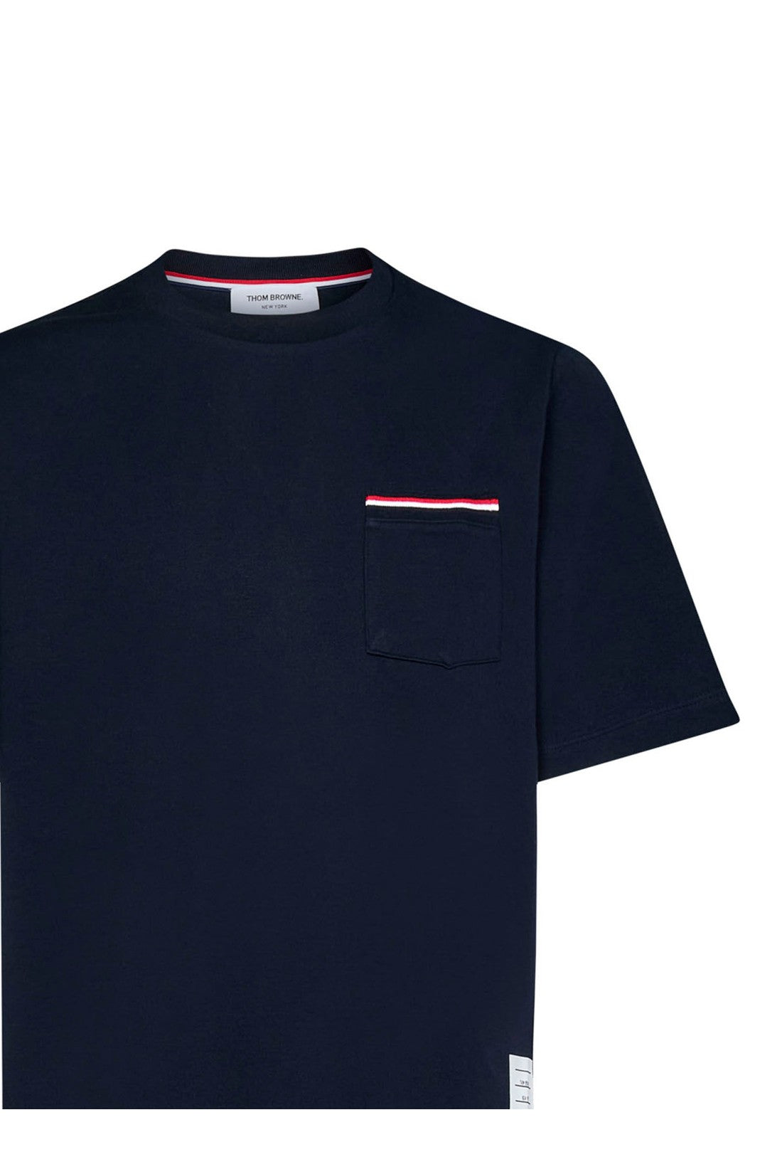 Thom Browne-OUTLET-SALE-T-Shirts & Polos BLAU-ARCHIVIST