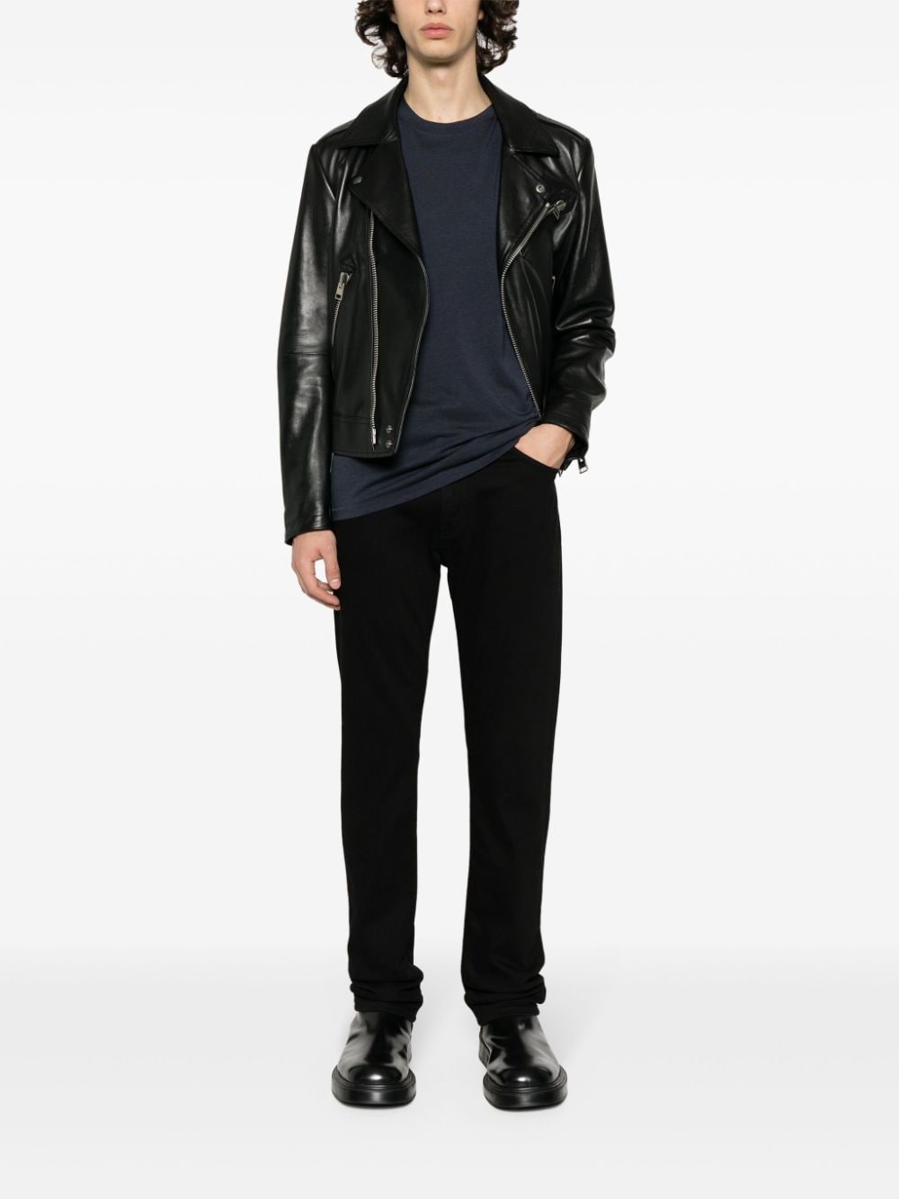 Tom Ford-OUTLET-SALE-T-Shirts & Polos BLAU-ARCHIVIST