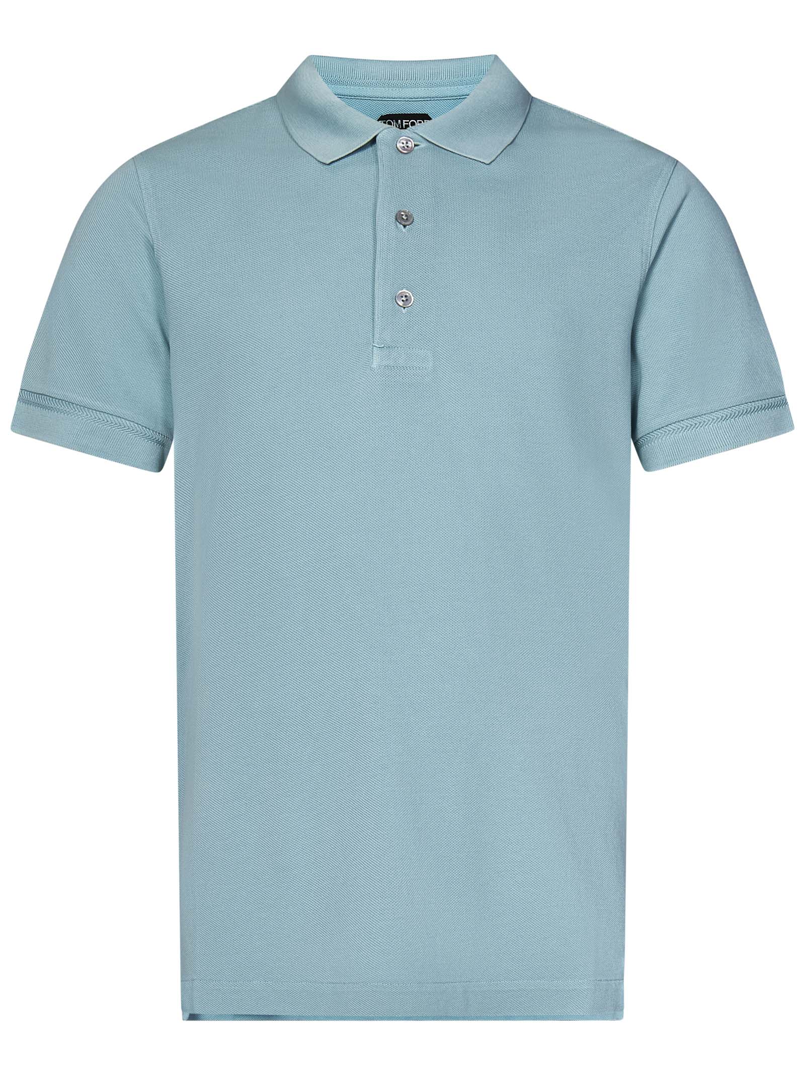 Tom Ford-OUTLET-SALE-T-Shirts & Polos BLAU-ARCHIVIST
