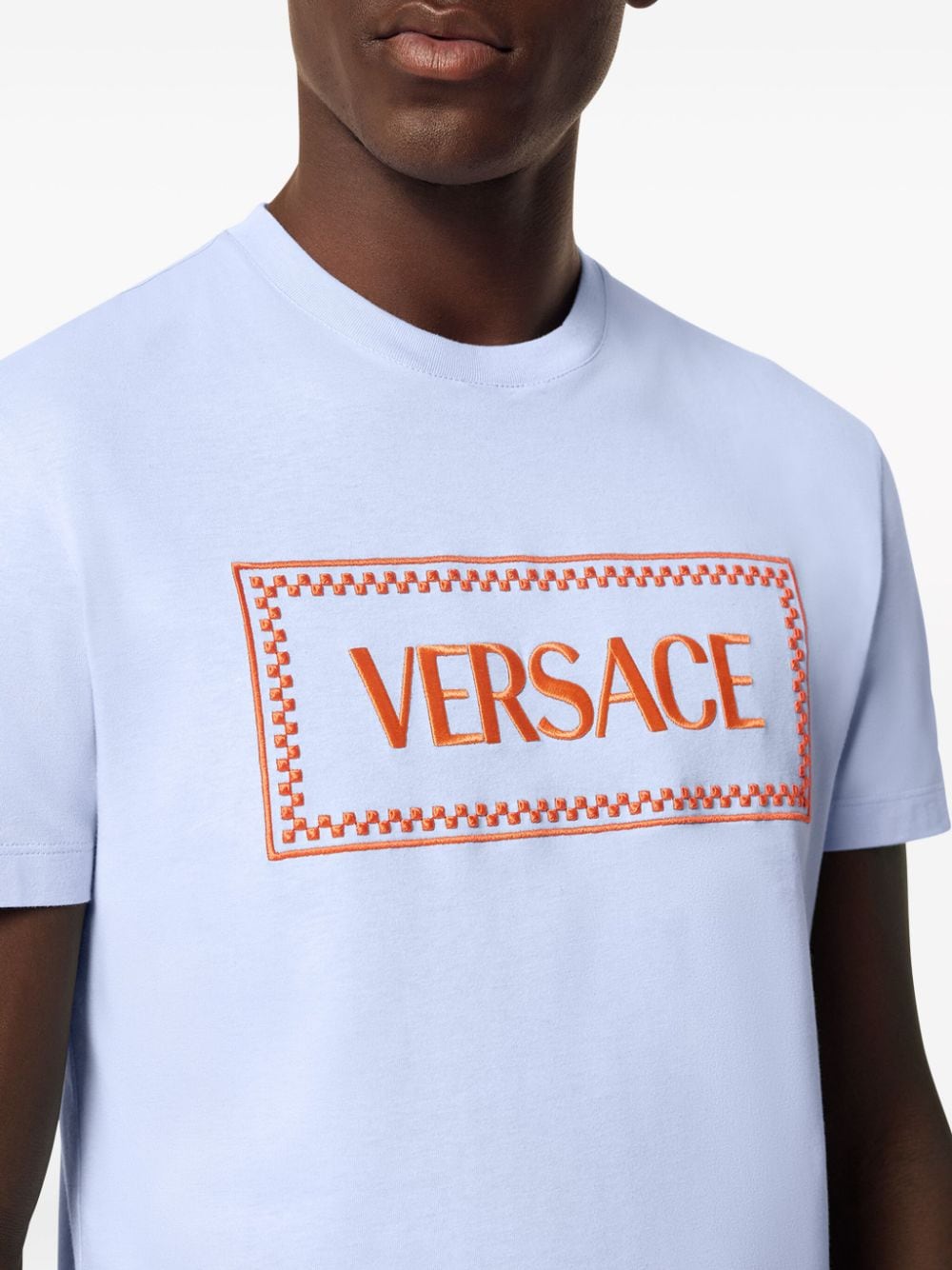 Versace-OUTLET-SALE-T-Shirts & Polos BLAU-ARCHIVIST