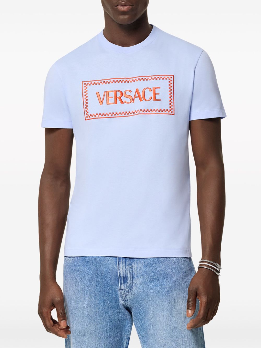 Versace-OUTLET-SALE-T-Shirts & Polos BLAU-ARCHIVIST