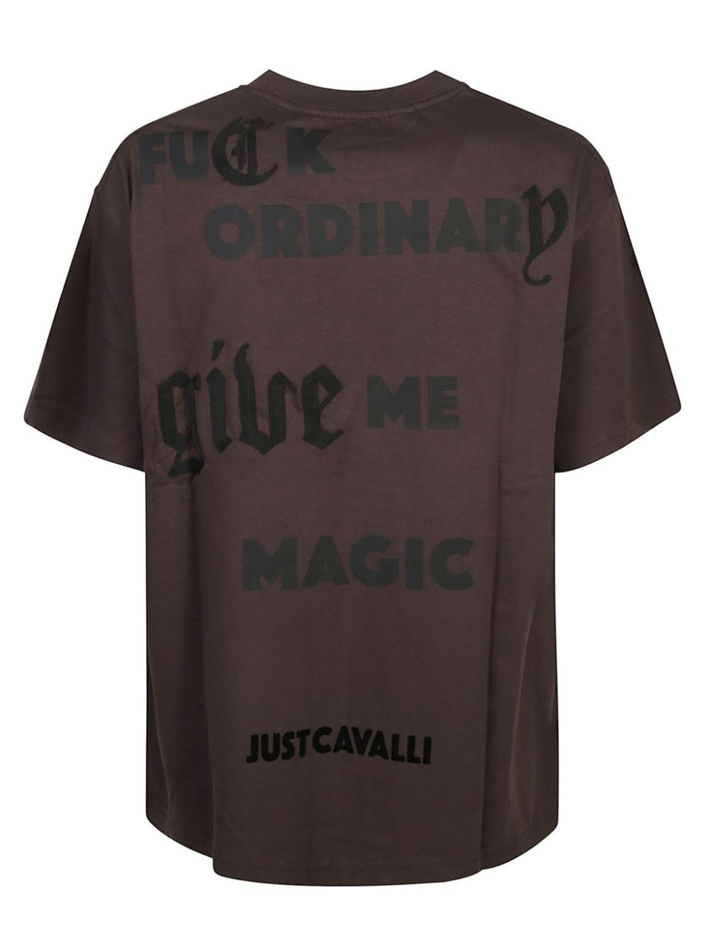 Just Cavalli-OUTLET-SALE-T-Shirts & Polos BRAUN-ARCHIVIST