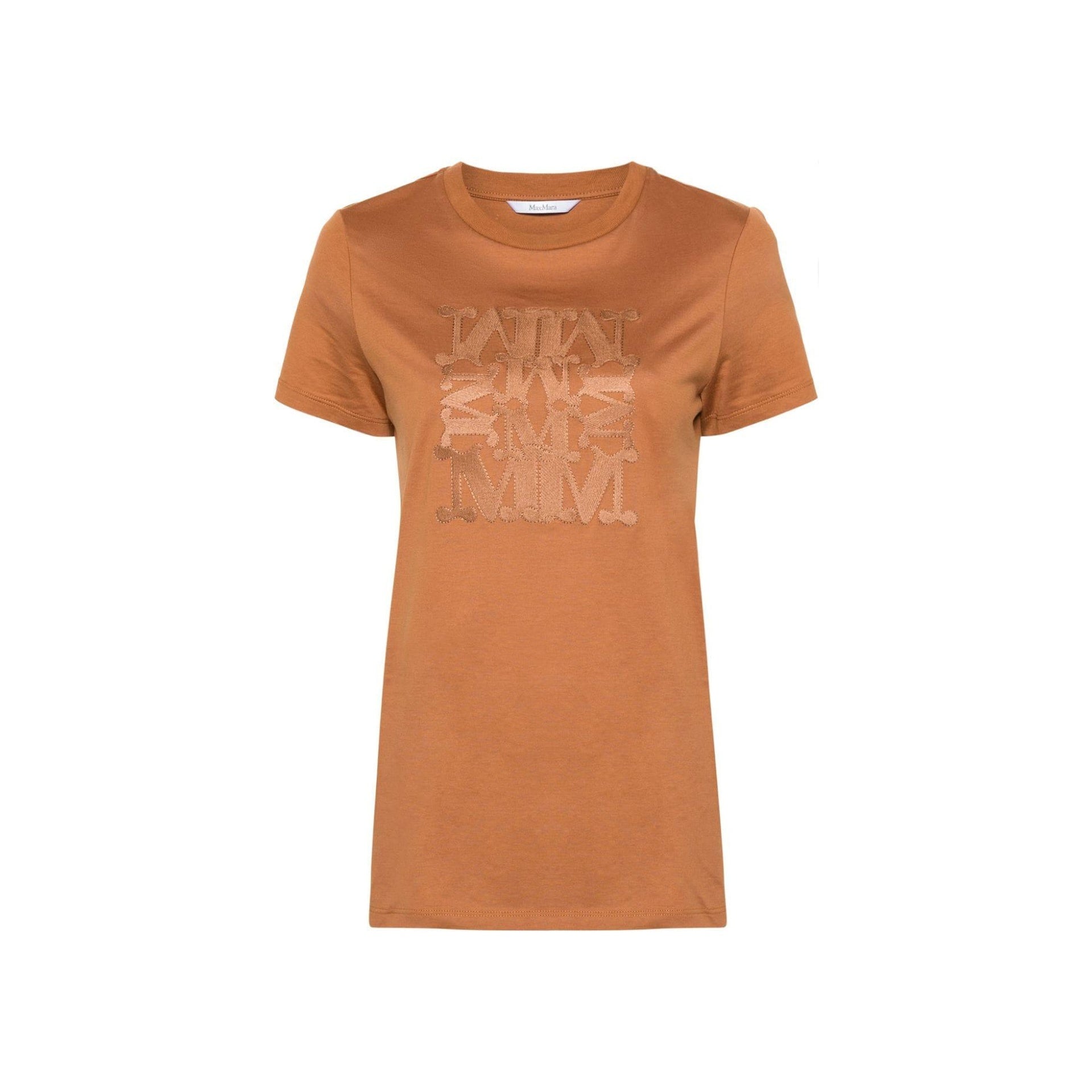 Max Mara-OUTLET-SALE-T-Shirts & Polos BRAUN-ARCHIVIST