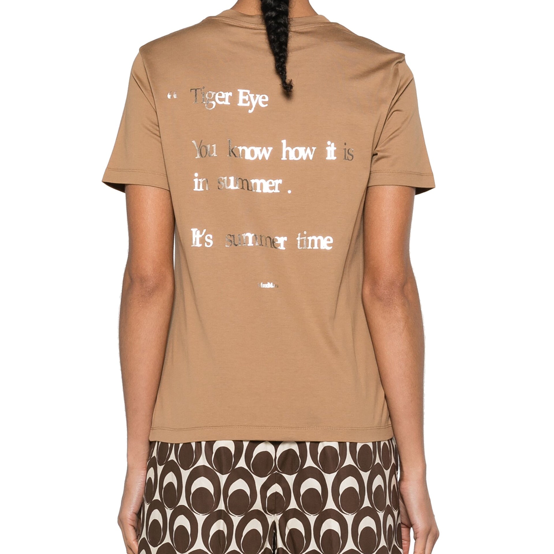 'S Max Mara-OUTLET-SALE-T-Shirts & Polos BRAUN-ARCHIVIST