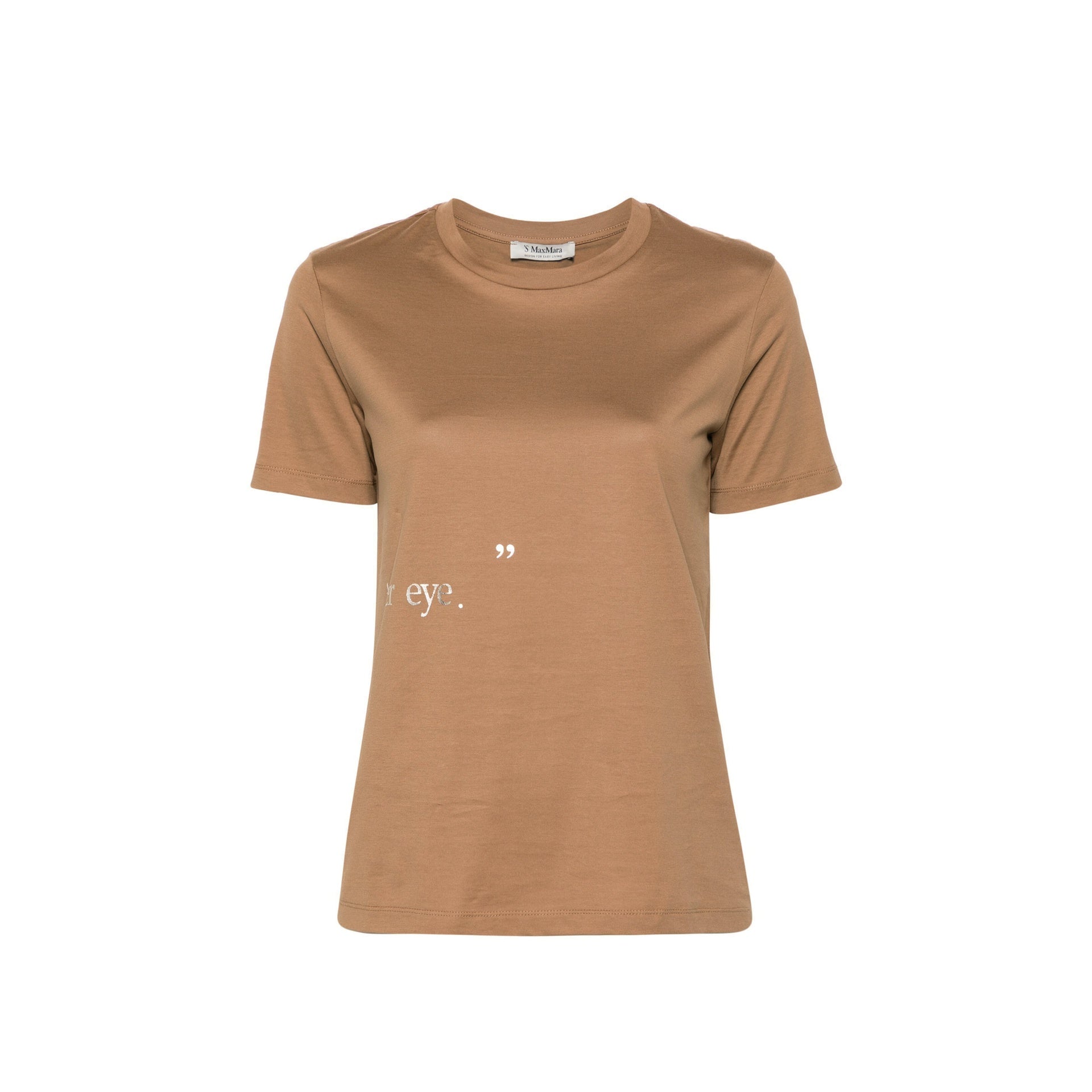 'S Max Mara-OUTLET-SALE-T-Shirts & Polos BRAUN-ARCHIVIST