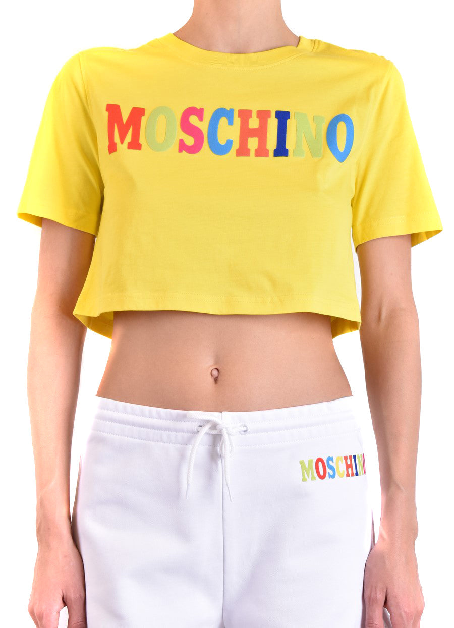 MOSCHINO-OUTLET-SALE-T-Shirts & Polos GELB-ARCHIVIST