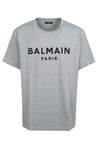 BALMAIN-OUTLET-SALE-T-Shirts & Polos GRAU-ARCHIVIST