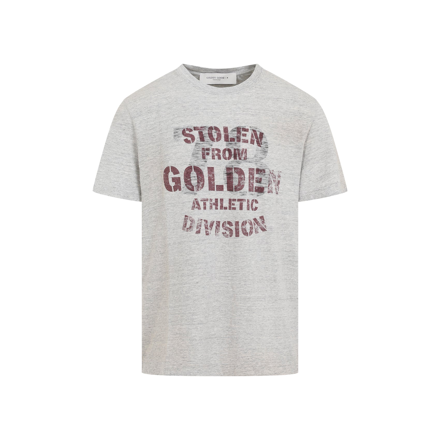 GOLDEN GOOSE-OUTLET-SALE-T-Shirts & Polos GRAU-ARCHIVIST