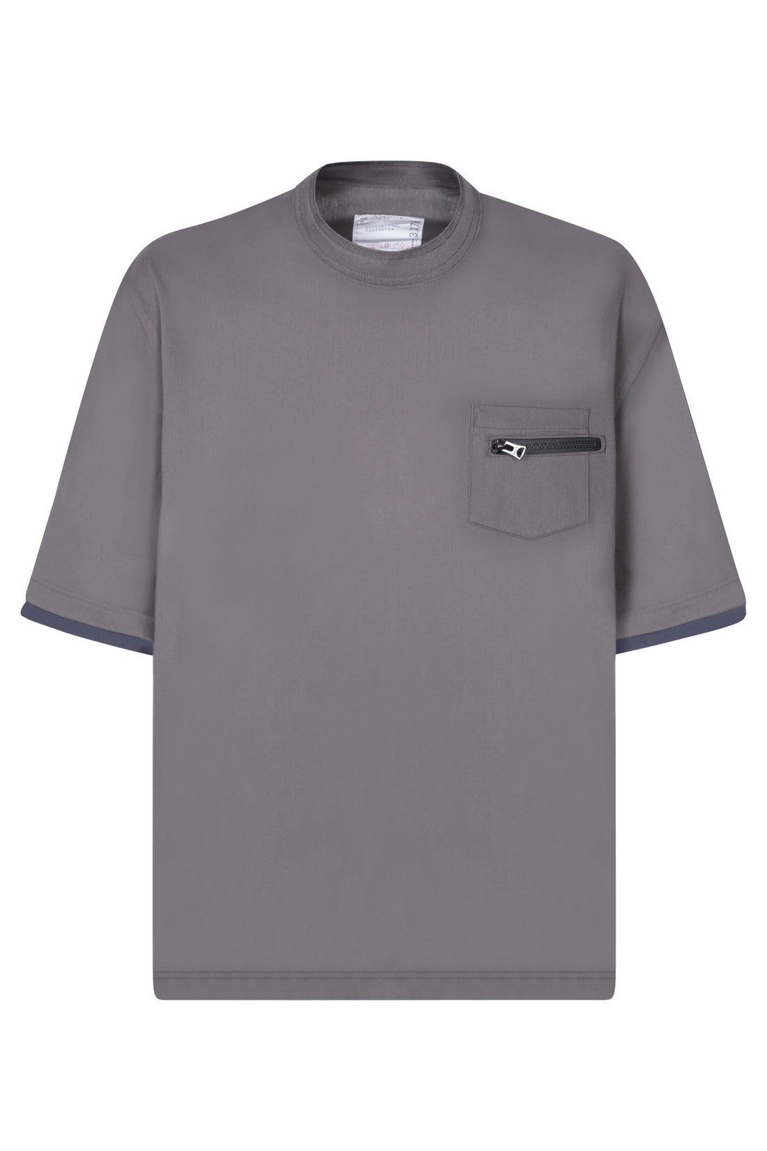 SACAI-OUTLET-SALE-T-Shirts & Polos GRAU-ARCHIVIST