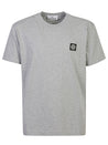 Stone Island-OUTLET-SALE-T-Shirts & Polos GRAU-ARCHIVIST