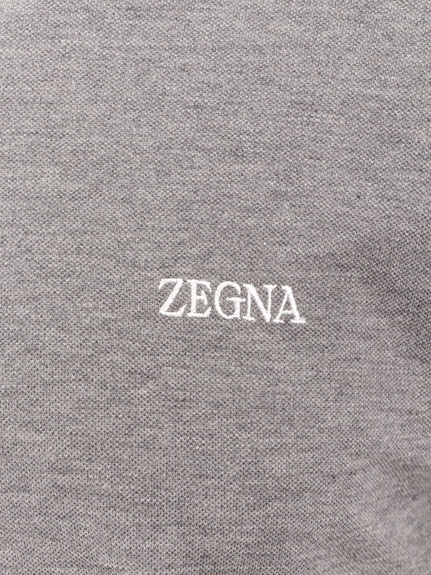 ZEGNA-OUTLET-SALE-T-Shirts & Polos GRAU-ARCHIVIST