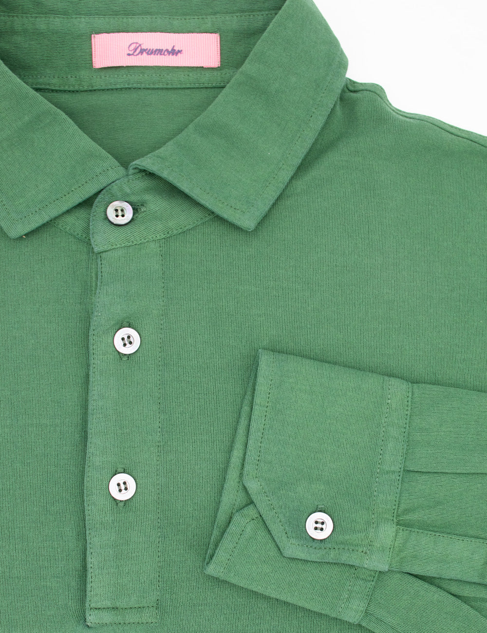 Drumohr-OUTLET-SALE-T-Shirts & Polos GRÜN-ARCHIVIST