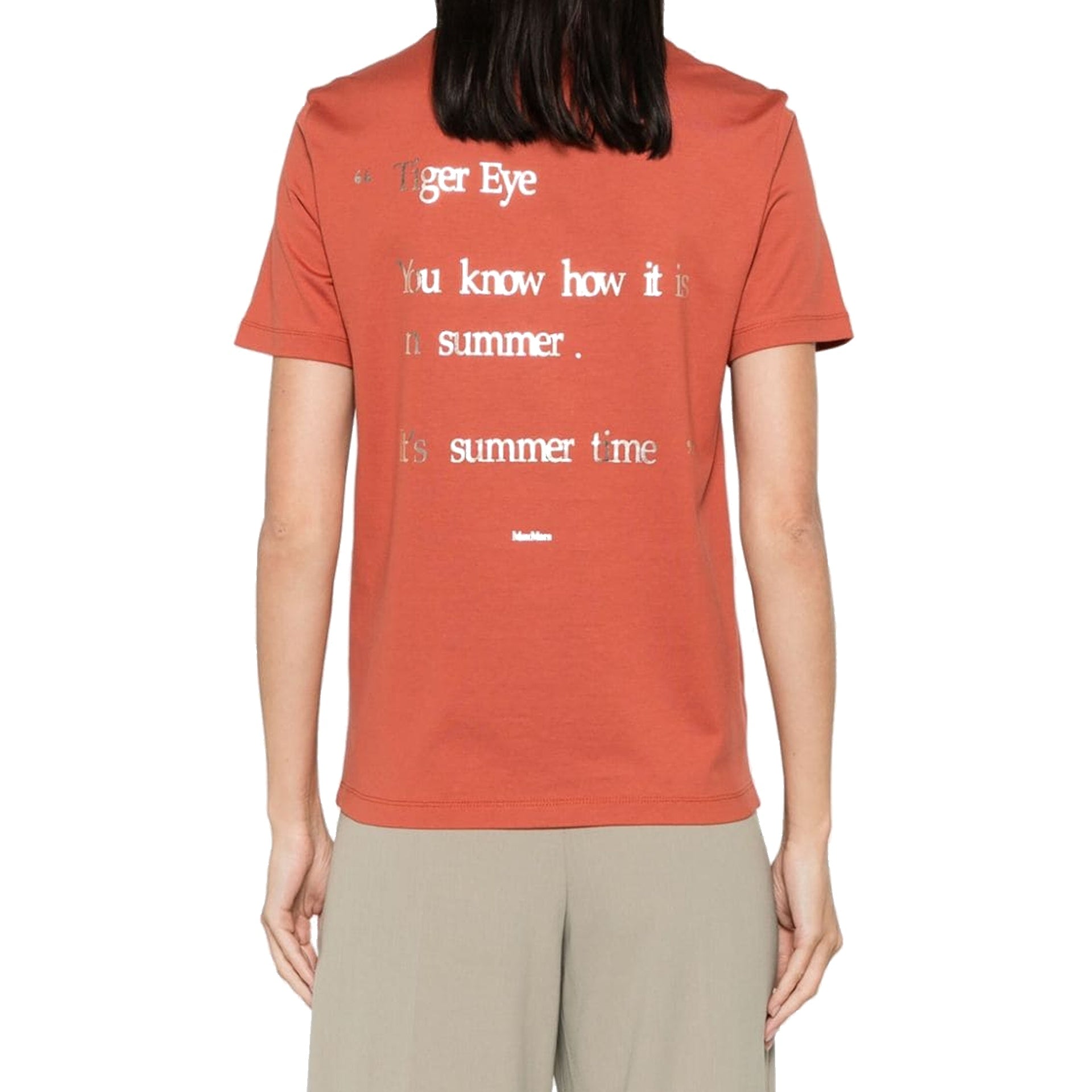'S Max Mara-OUTLET-SALE-T-Shirts & Polos ORANGE-ARCHIVIST