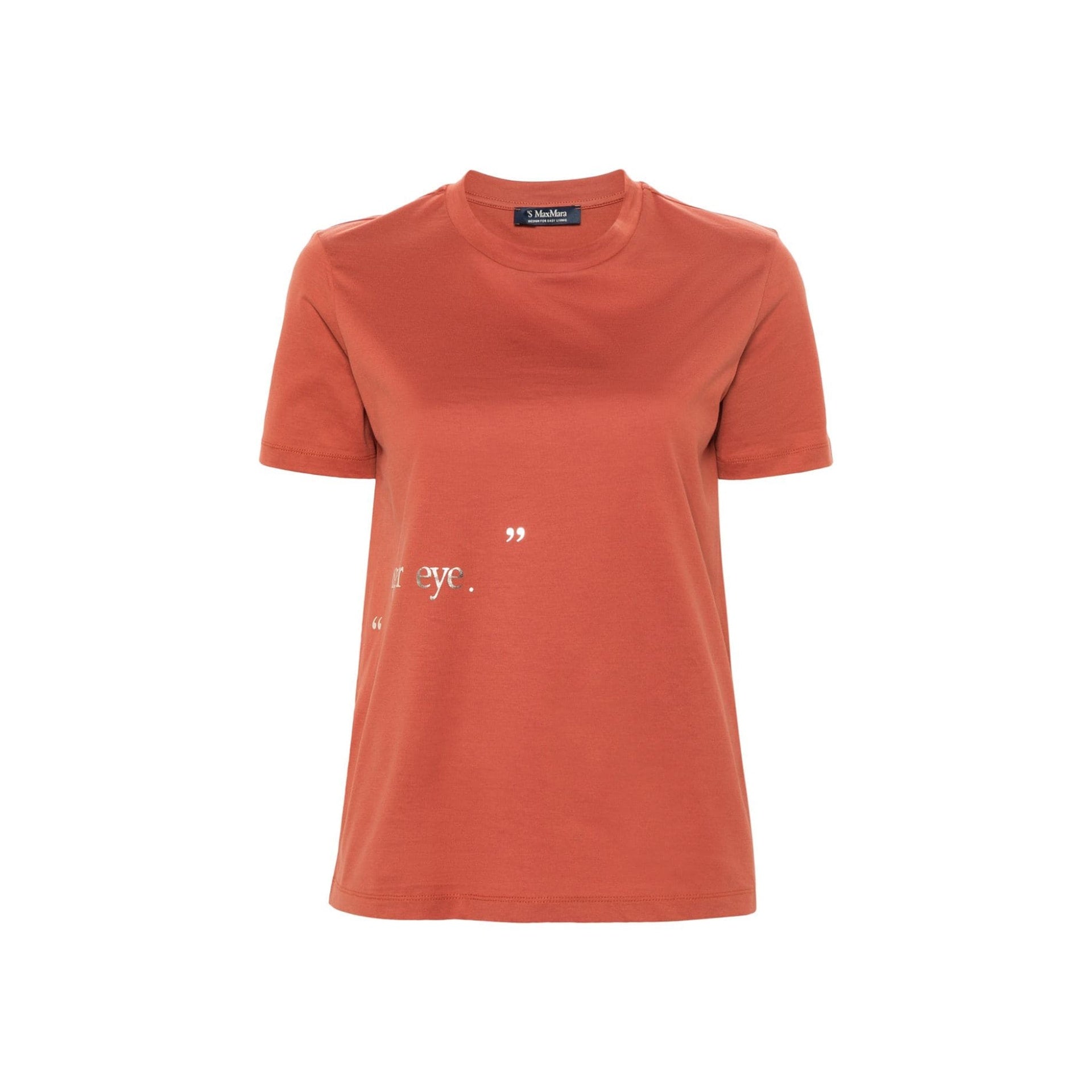 'S Max Mara-OUTLET-SALE-T-Shirts & Polos ORANGE-ARCHIVIST